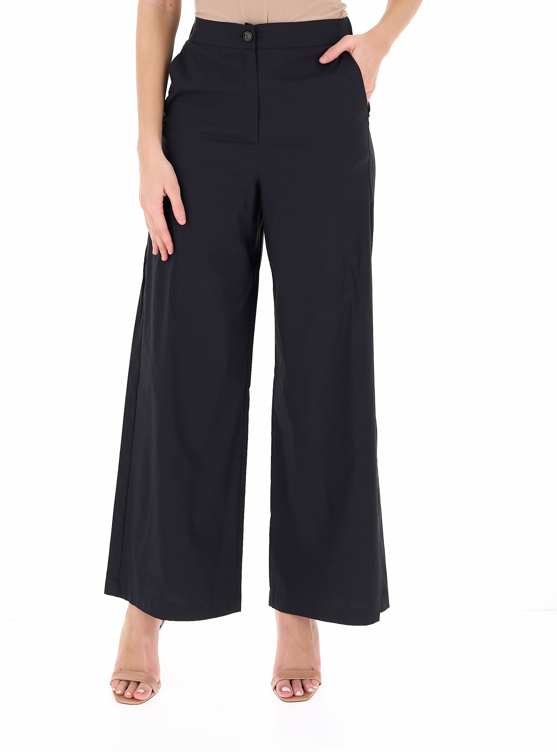 I BLUES Pantalone a palazzo NERO