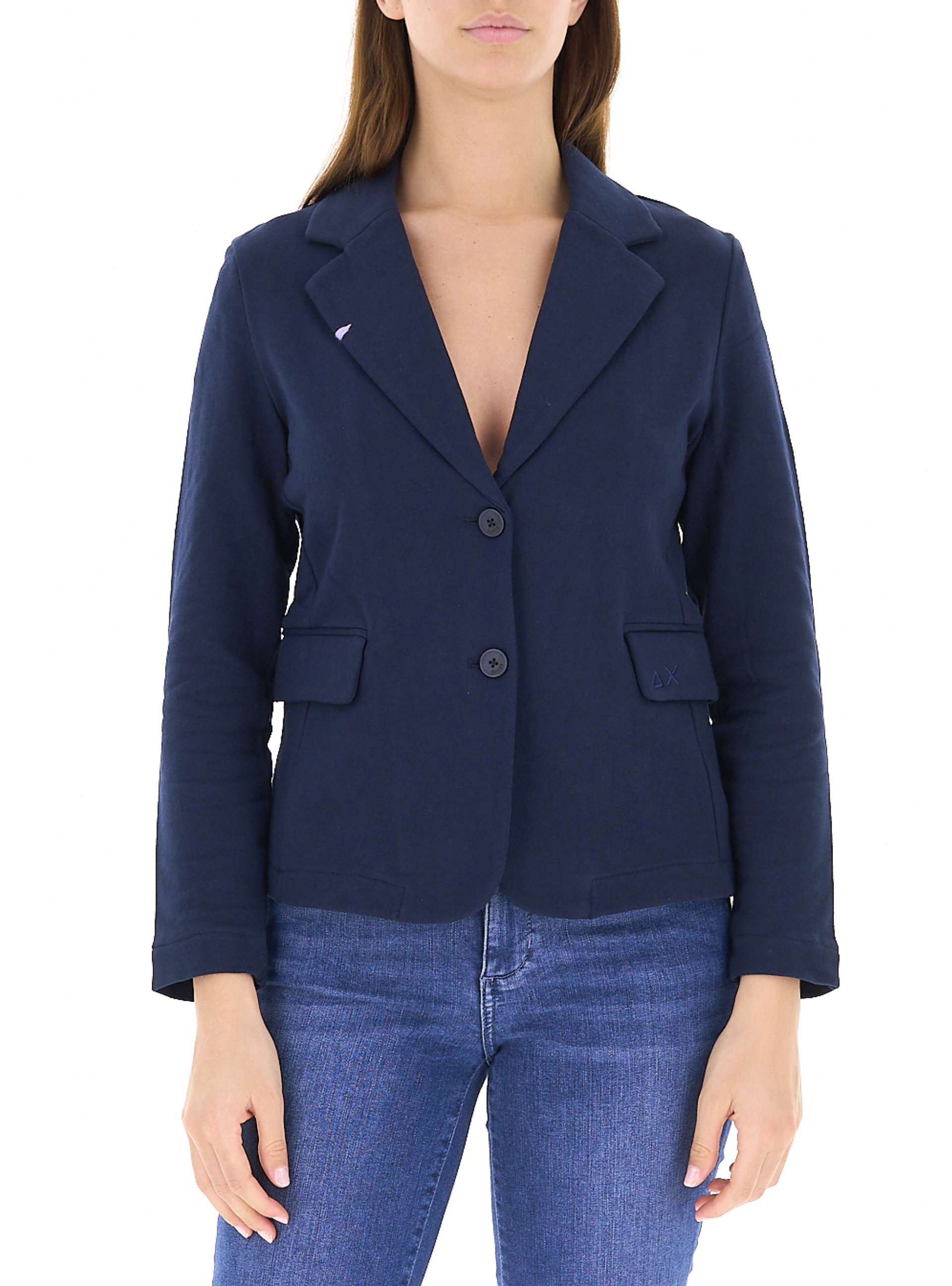 SUN68 Blazer monopetto BLU NAVY S