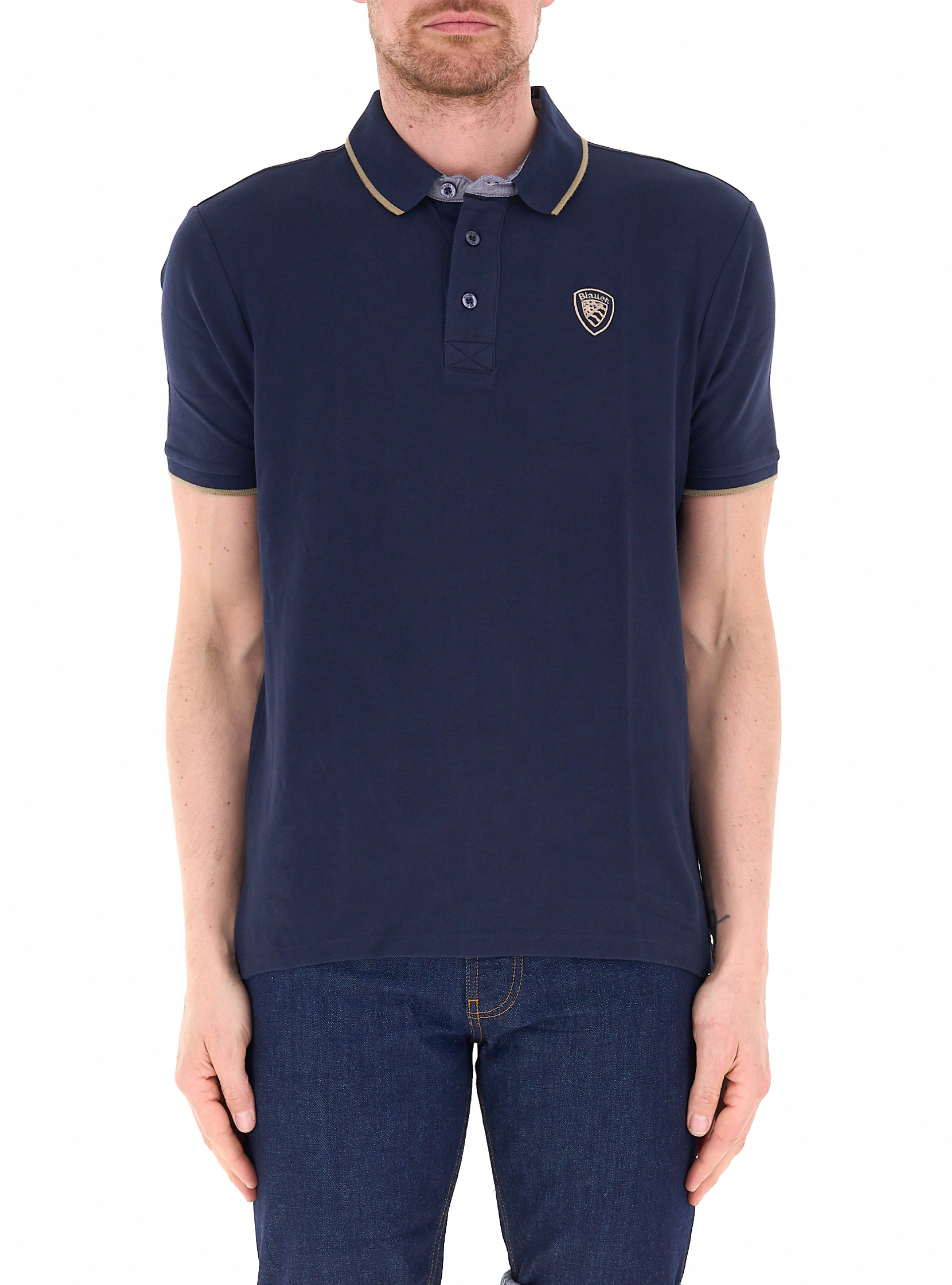 Blauer Polo maniche corte BLU NAVY