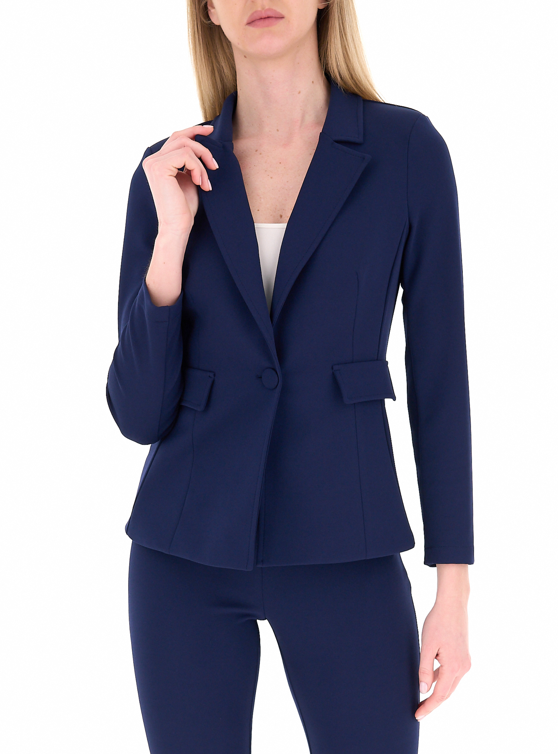 Blazer monopetto BLU SCURO XS