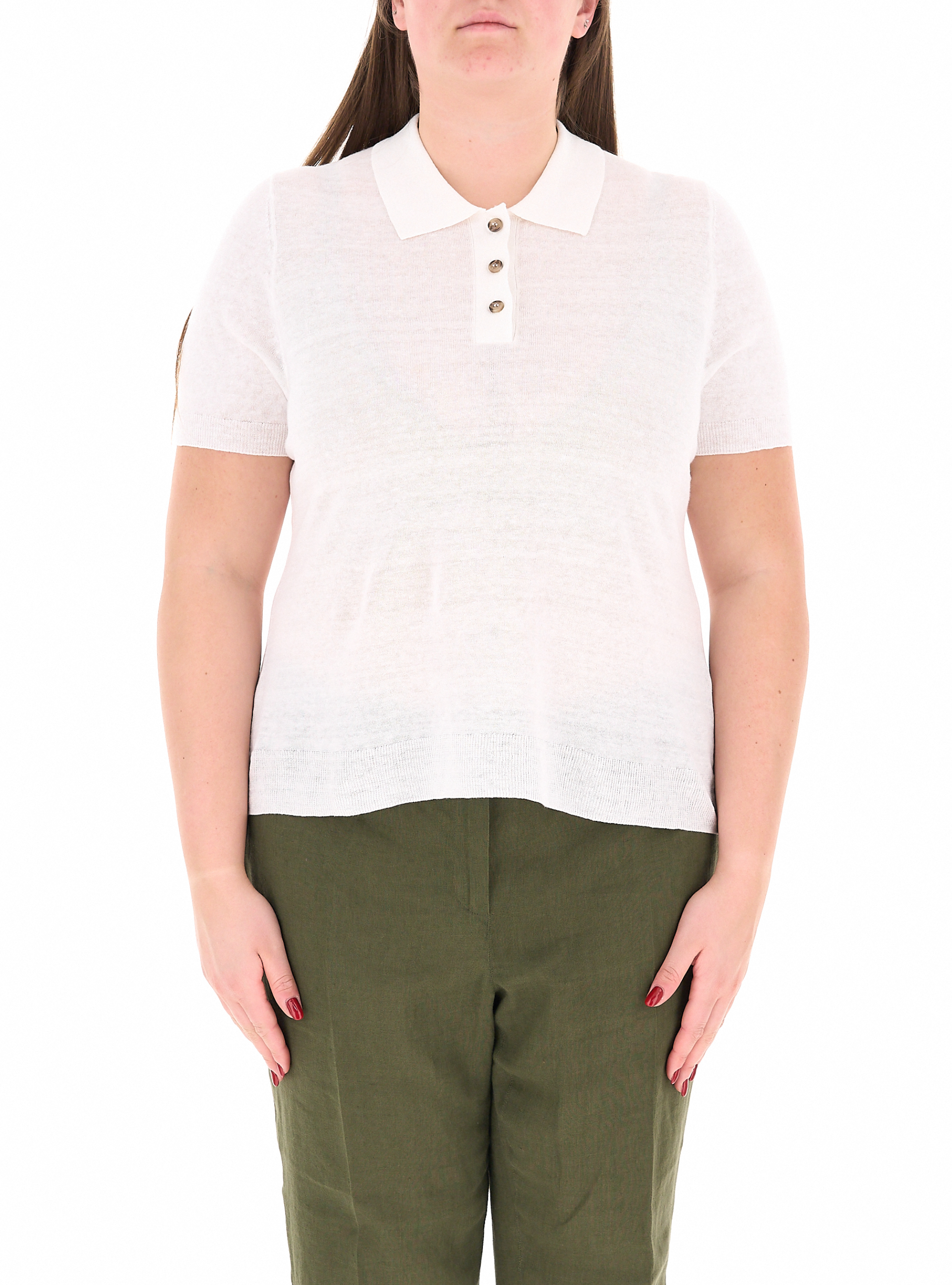 Polo maniche corte PANNA S