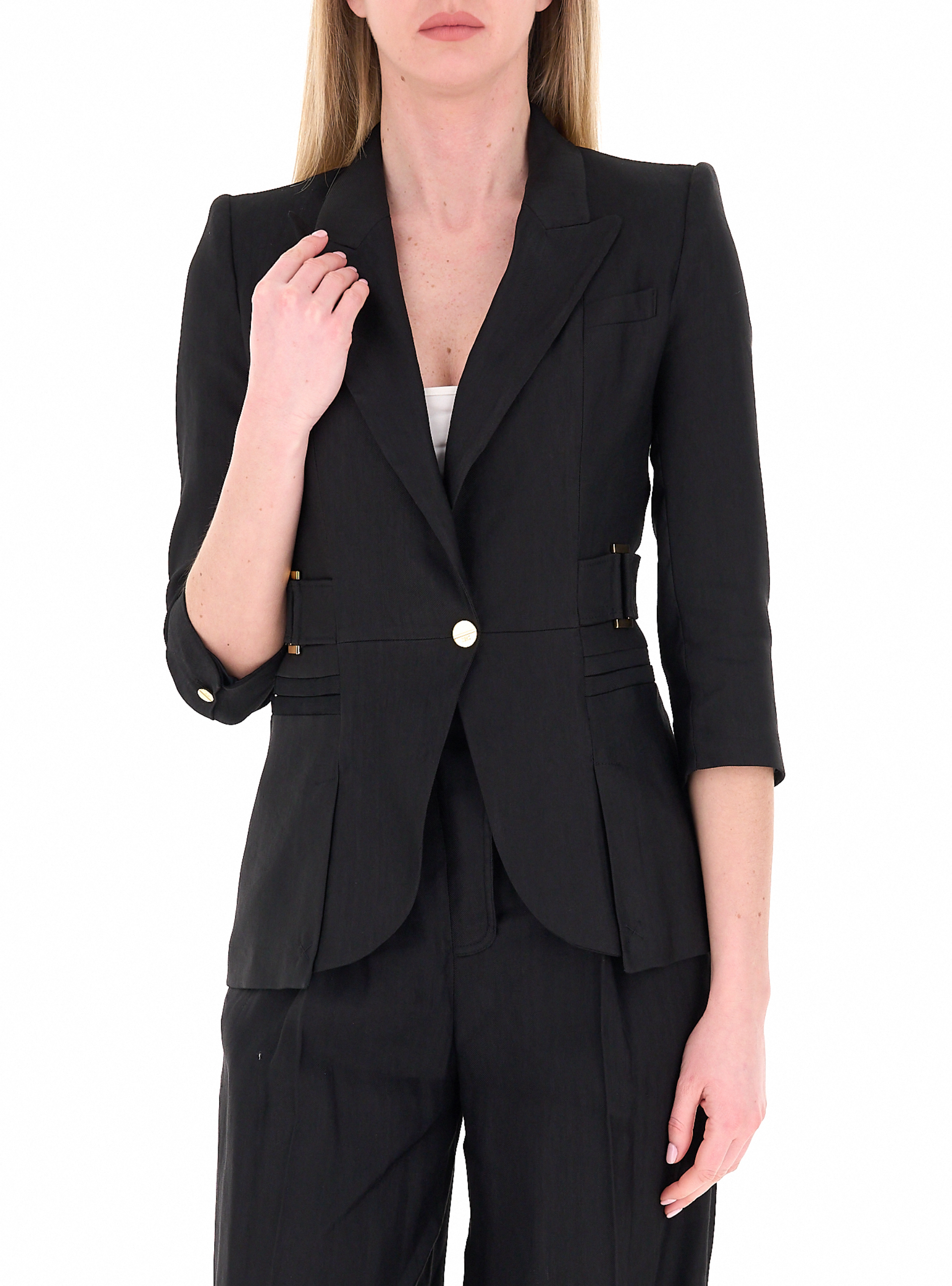 Blazer con dettaglio NERO