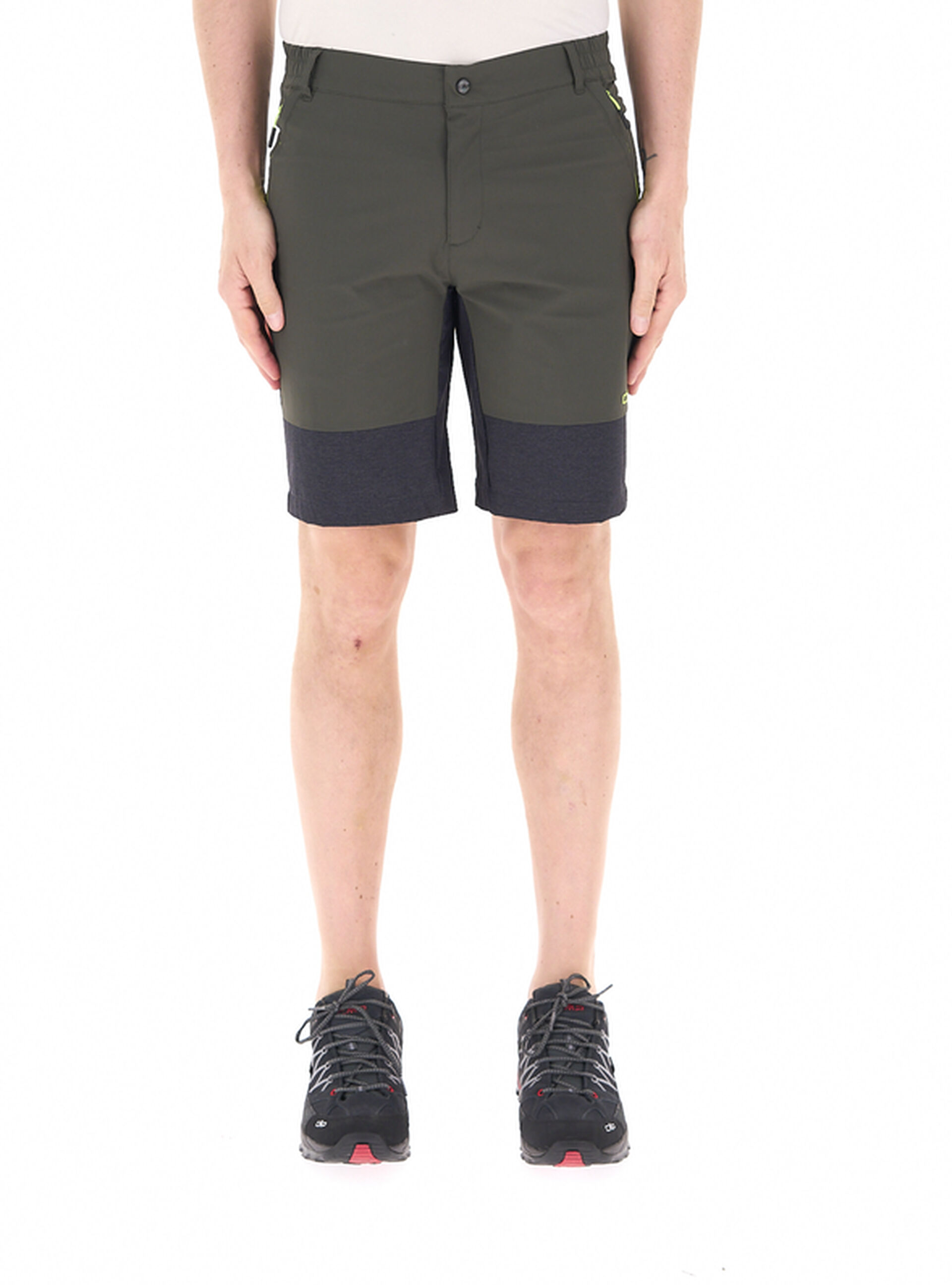 Bermuda tessuto tecnico VERDE MILITARE 58