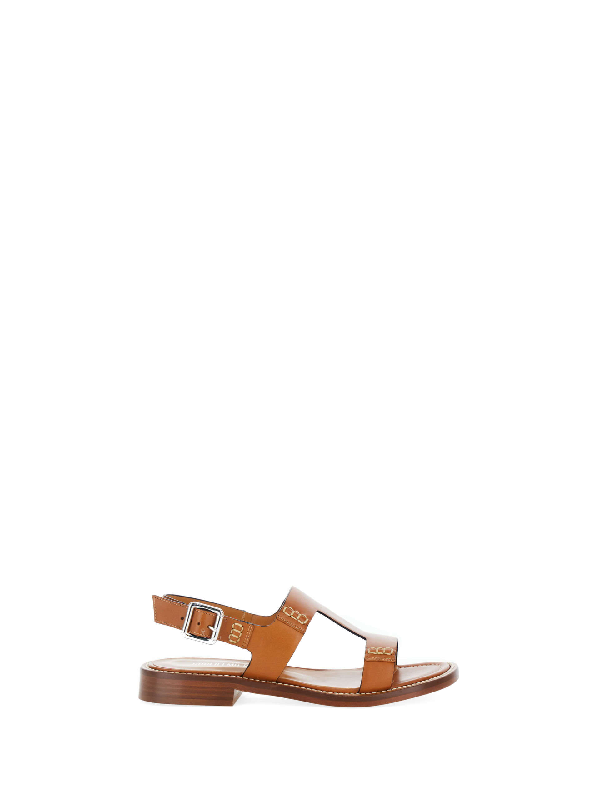 Sandali in pelle TABACCO 36