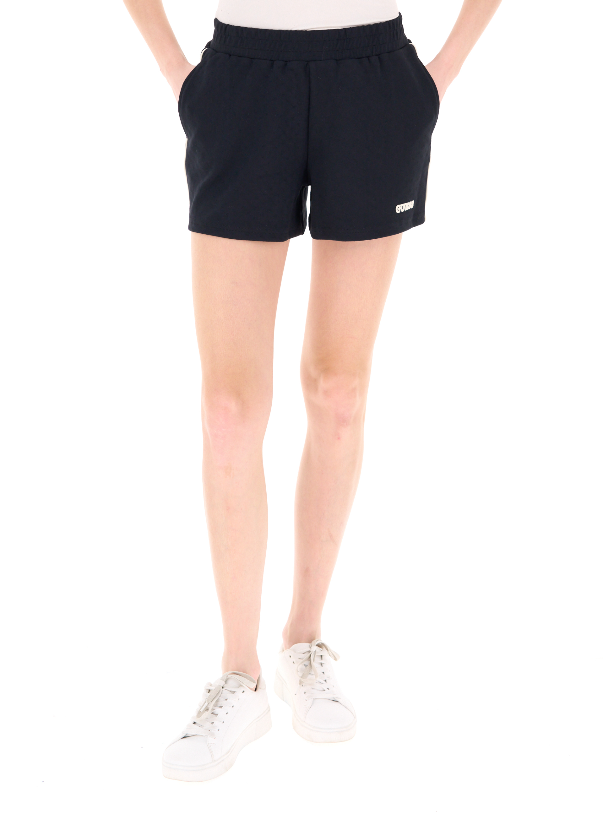 Guess Shorts in felpa NERO XS