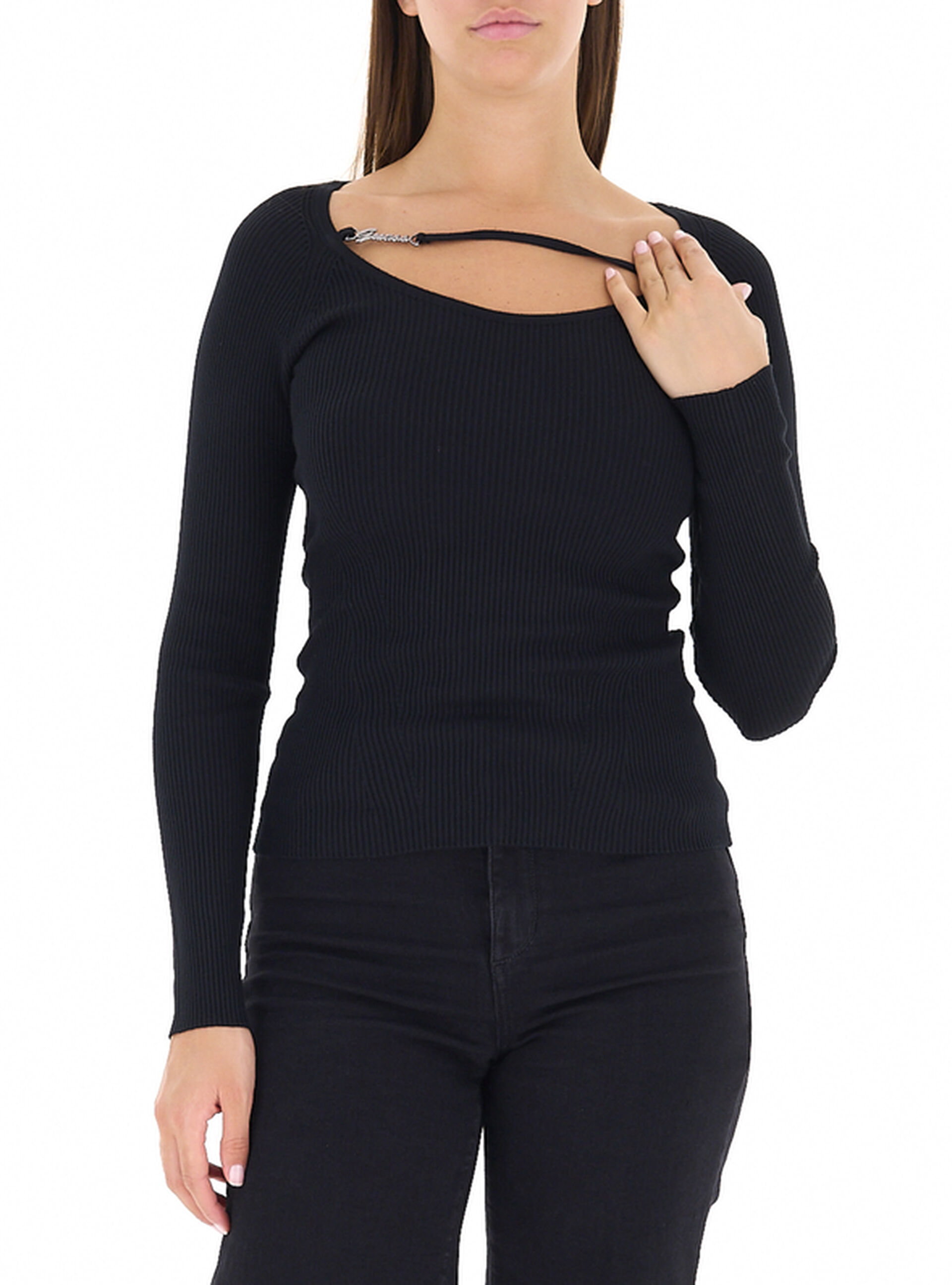 Guess Maglia con dettaglio NERO M