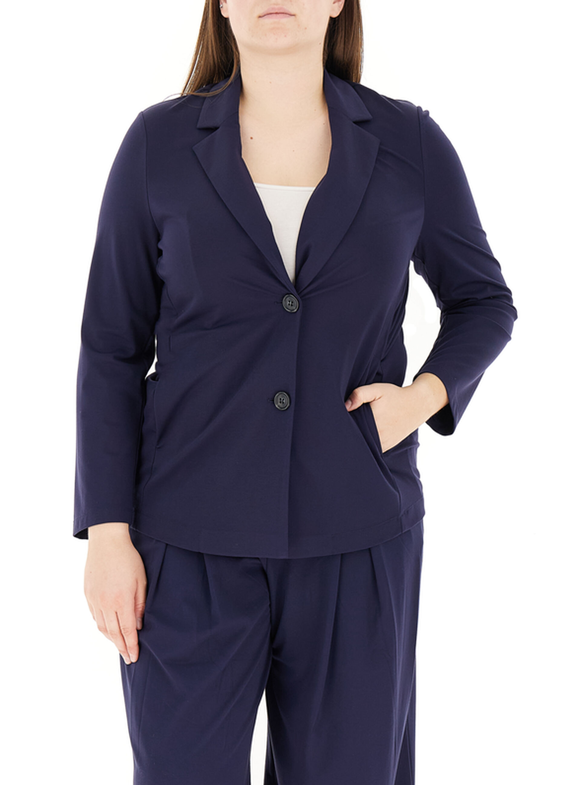Blazer monopetto BLU NAVY XL