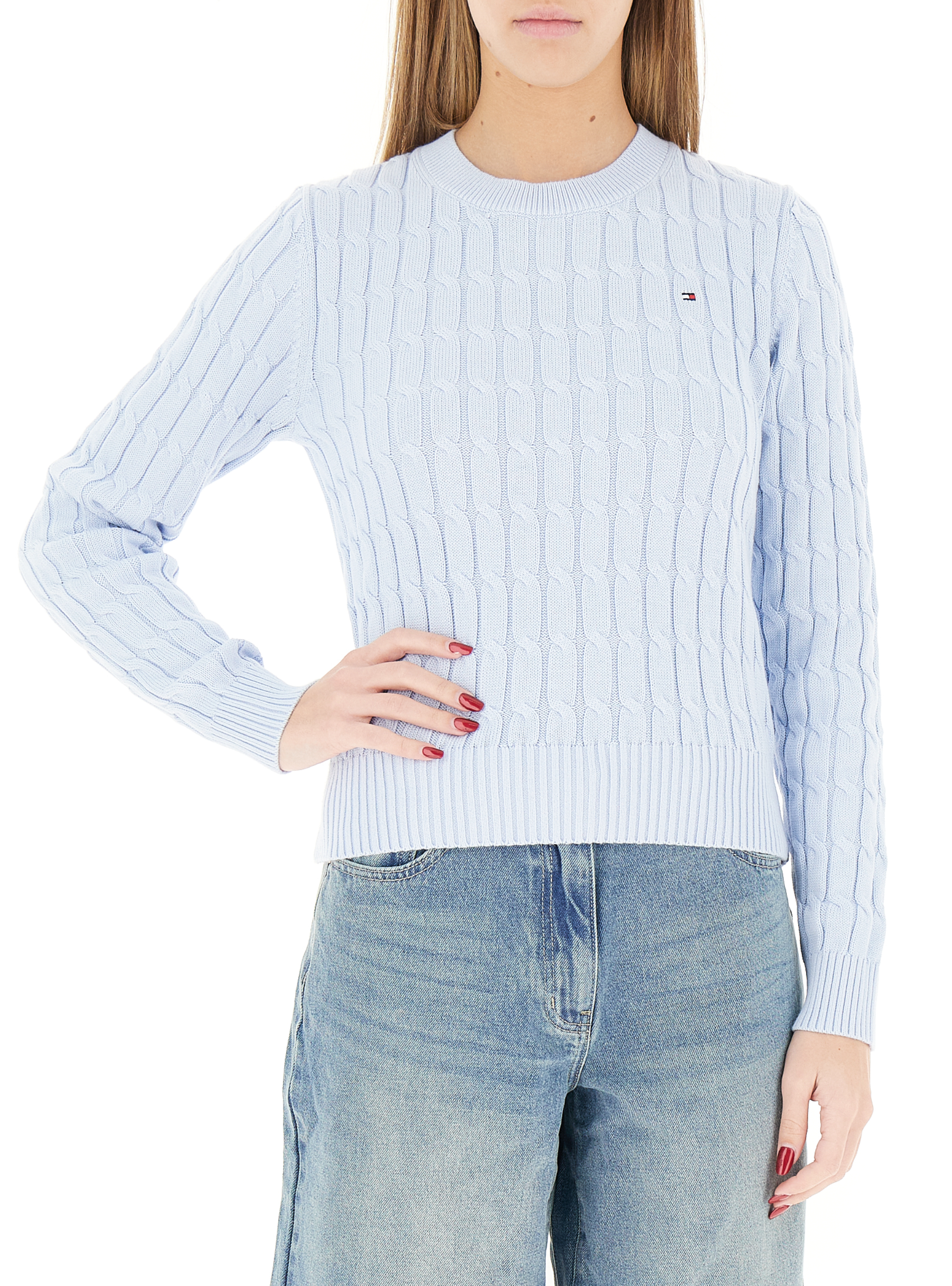 Maglione girocollo AZZURRO CHIARO