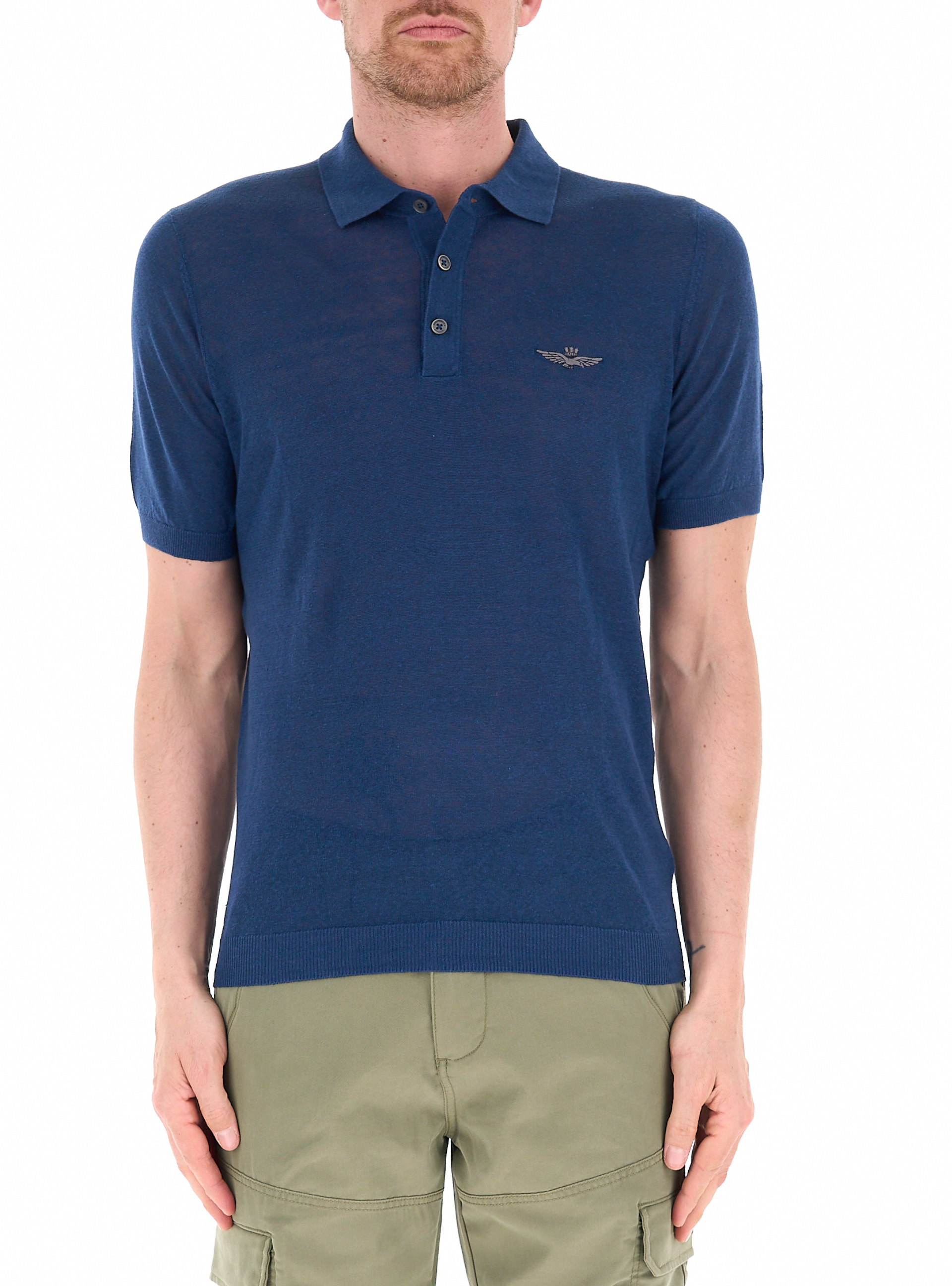 Polo maniche corte BLU