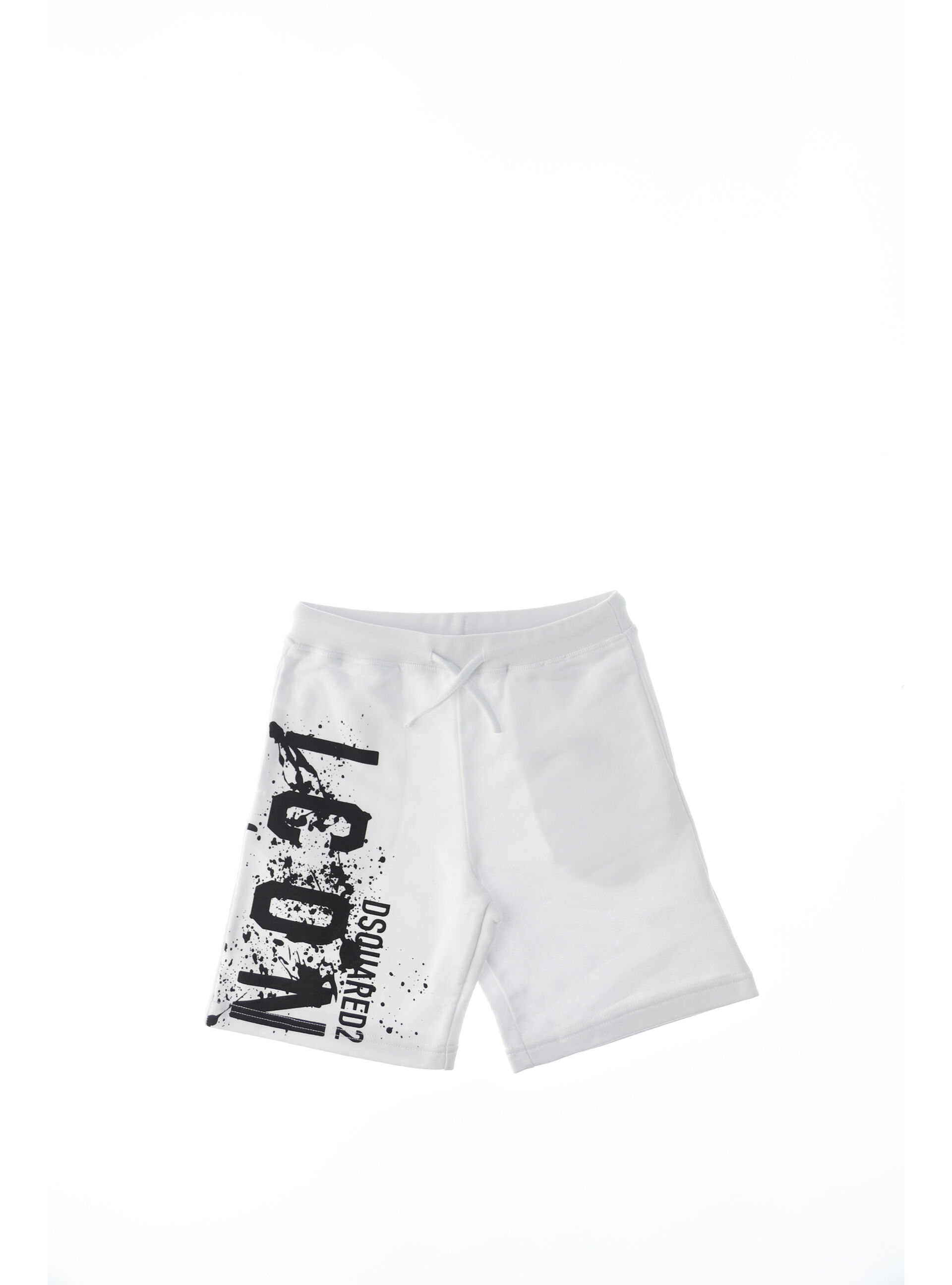 Dsquared2 Bermuda in felpa BIANCO