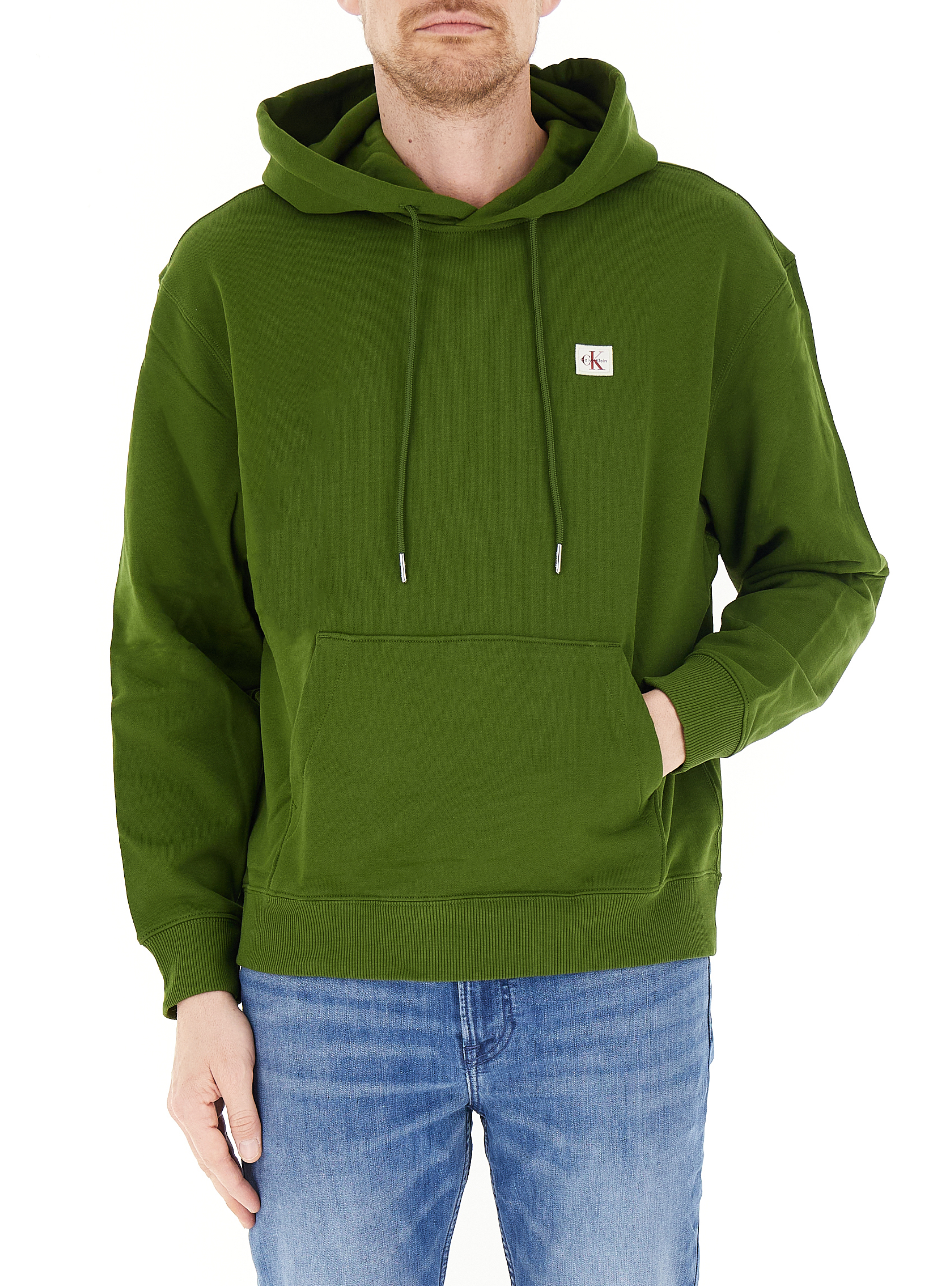 Felpa con cappuccio VERDE