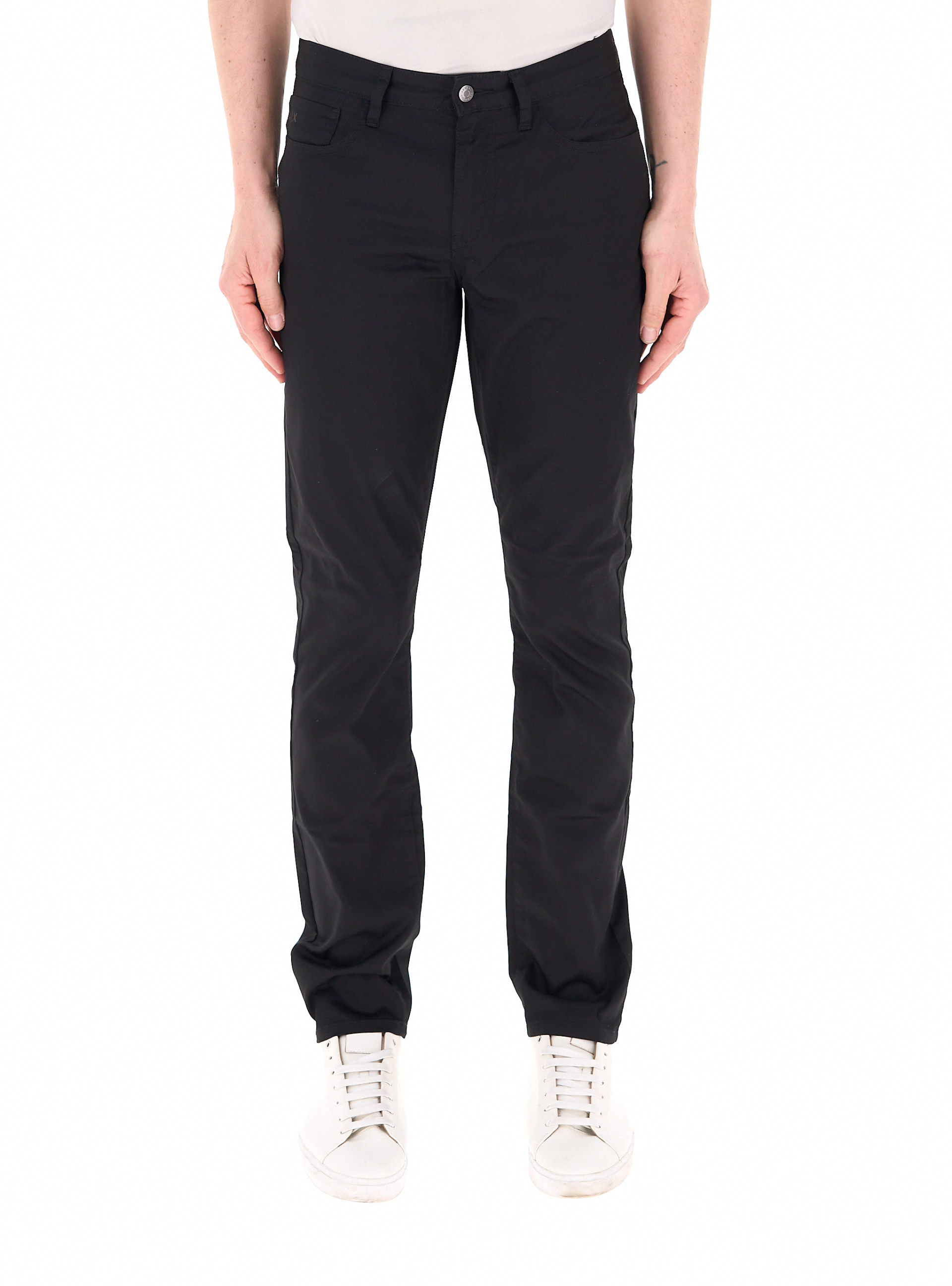 Pantalone slim fit NERO
