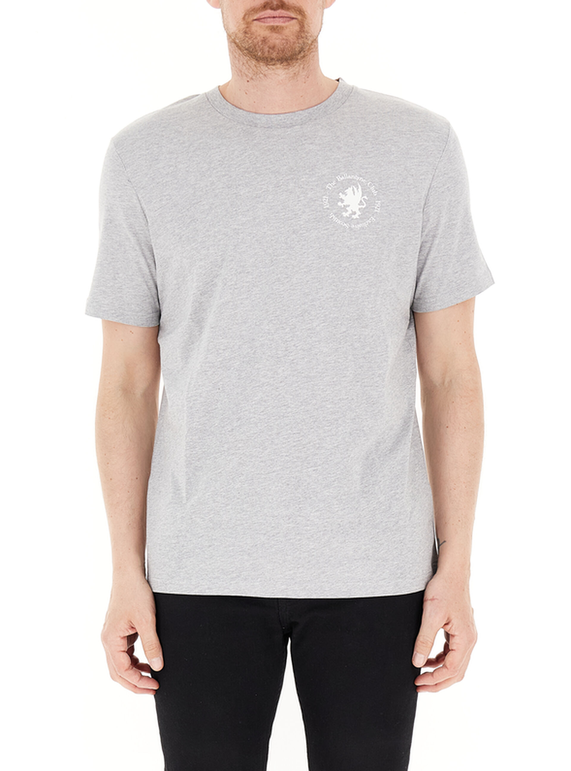 T-shirt girocollo GRIGIO
