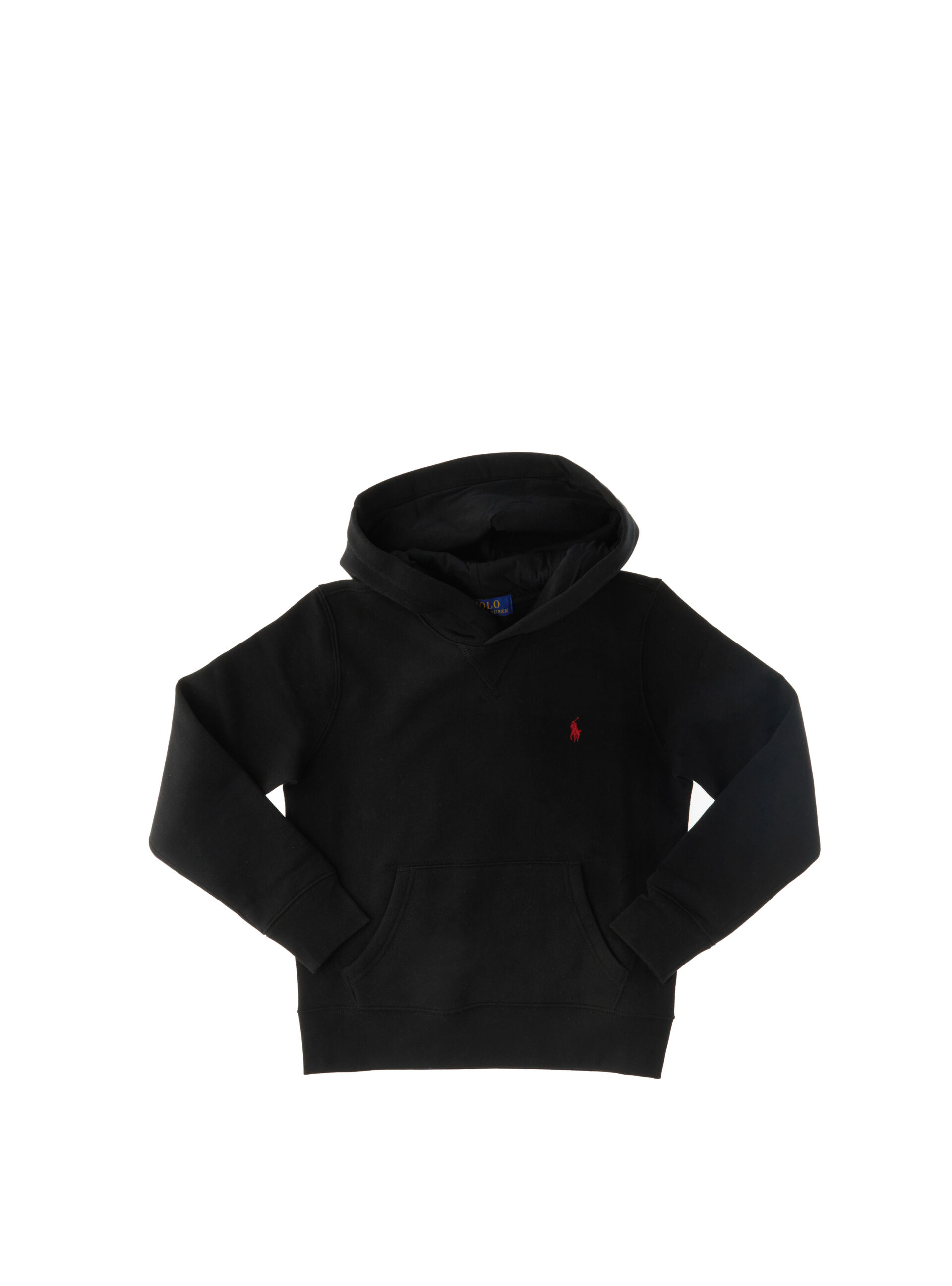 Felpa con cappuccio POLO BOYS NERO M