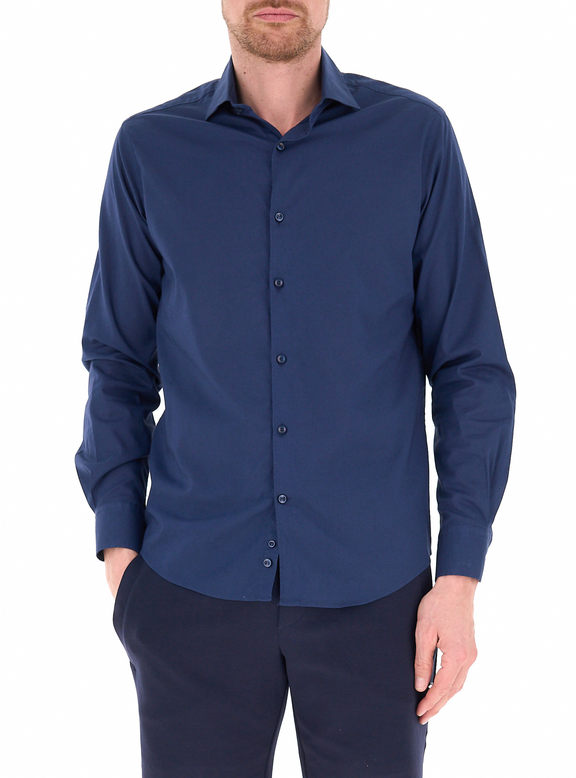 Camicia maniche lunghe BLU 45