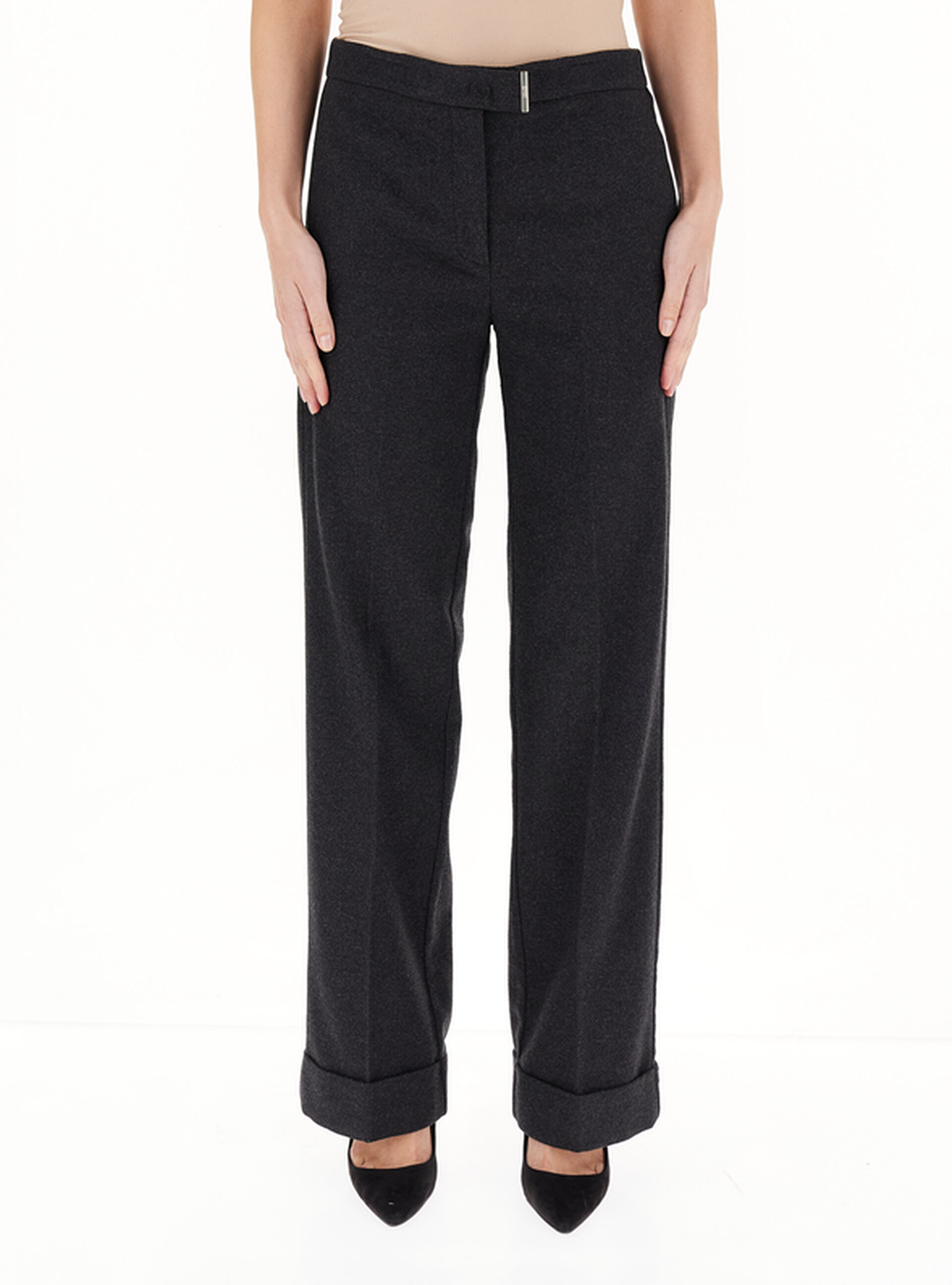 Pantalone gamba dritta GRIGIO 40