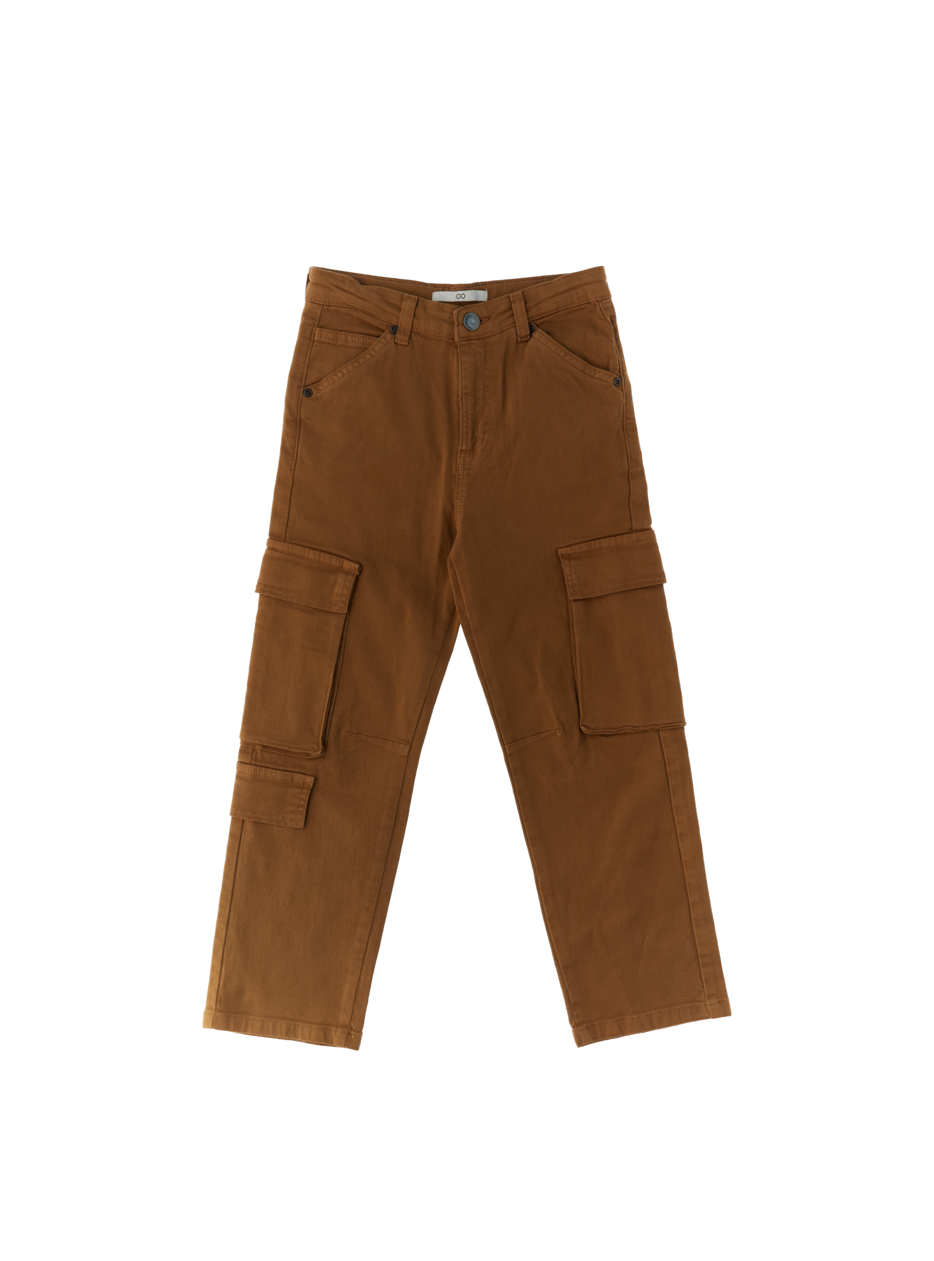 IDO Pantalone Cargo COGNAC