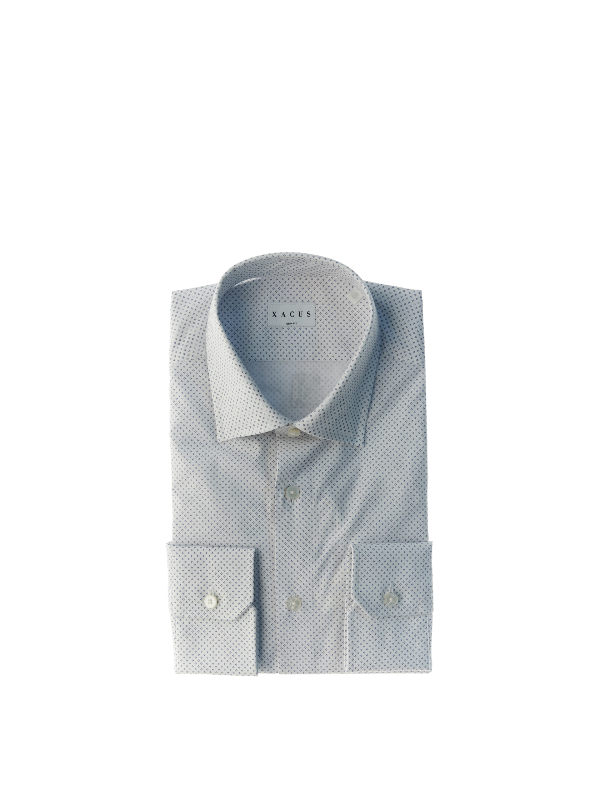 Camicia stretch slim fit PANNA 40
