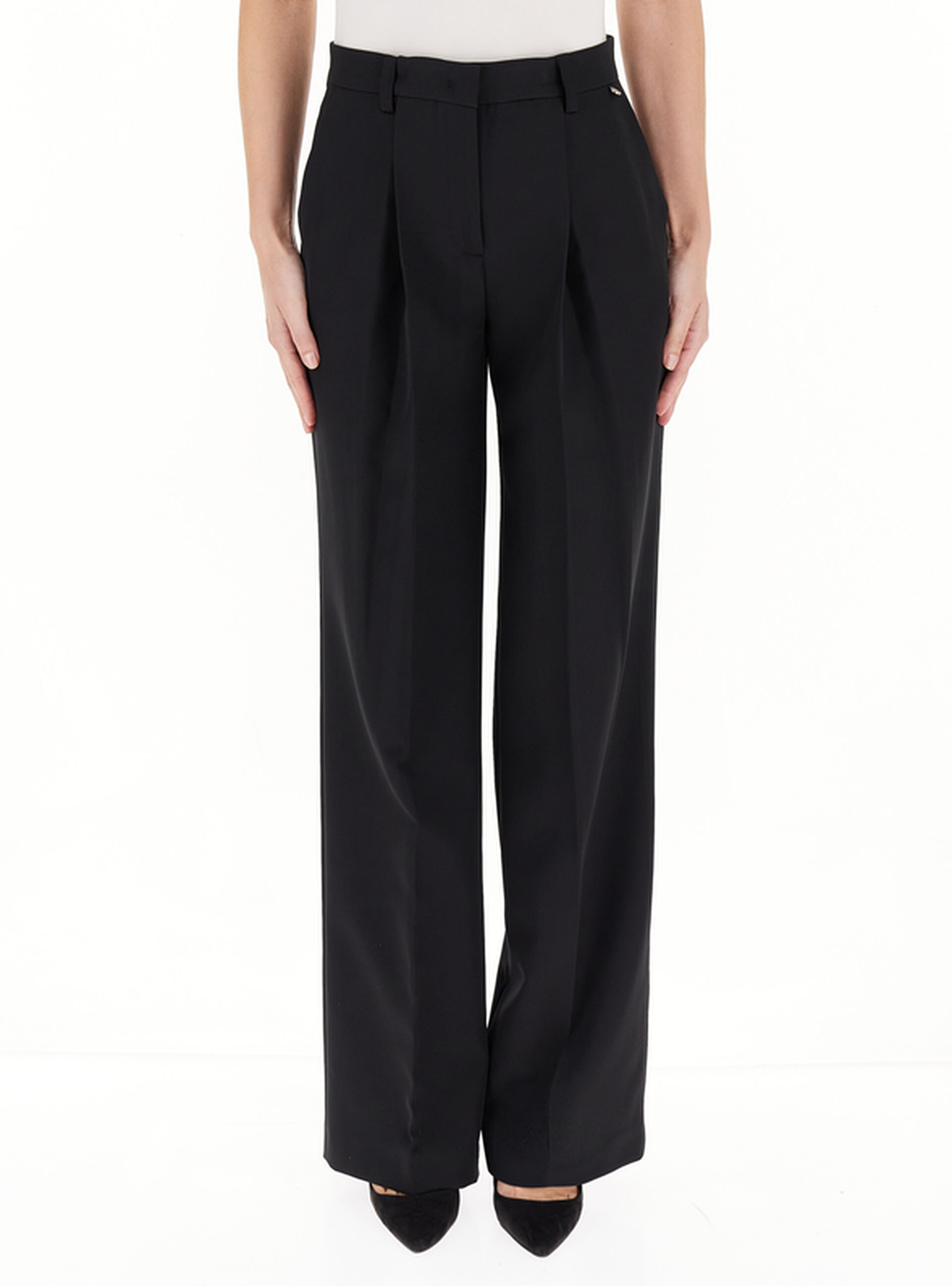 LIU JO Pantalone a palazzo NERO 44