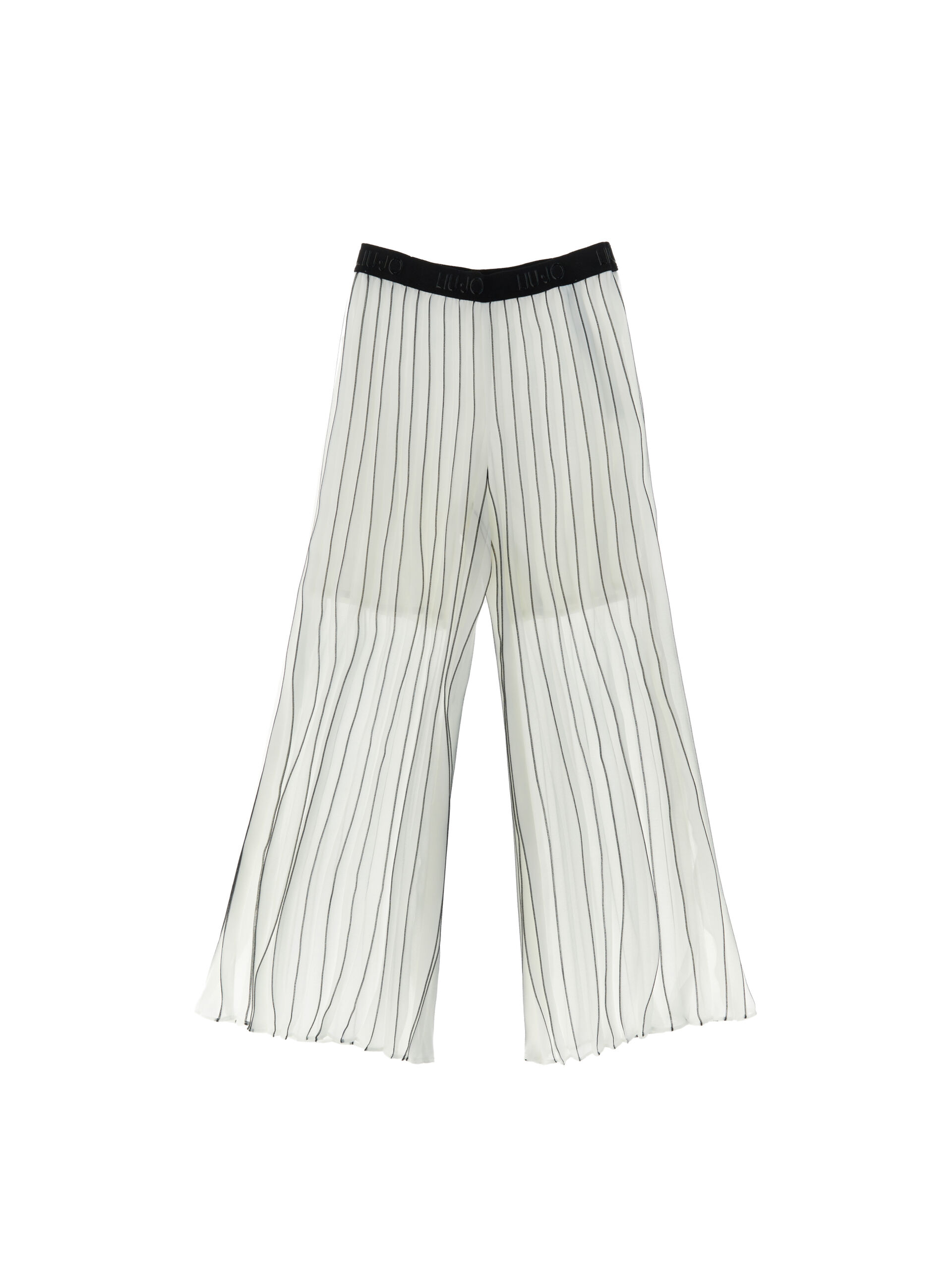 Pantalone plissettato JUNIOR PANNA 10