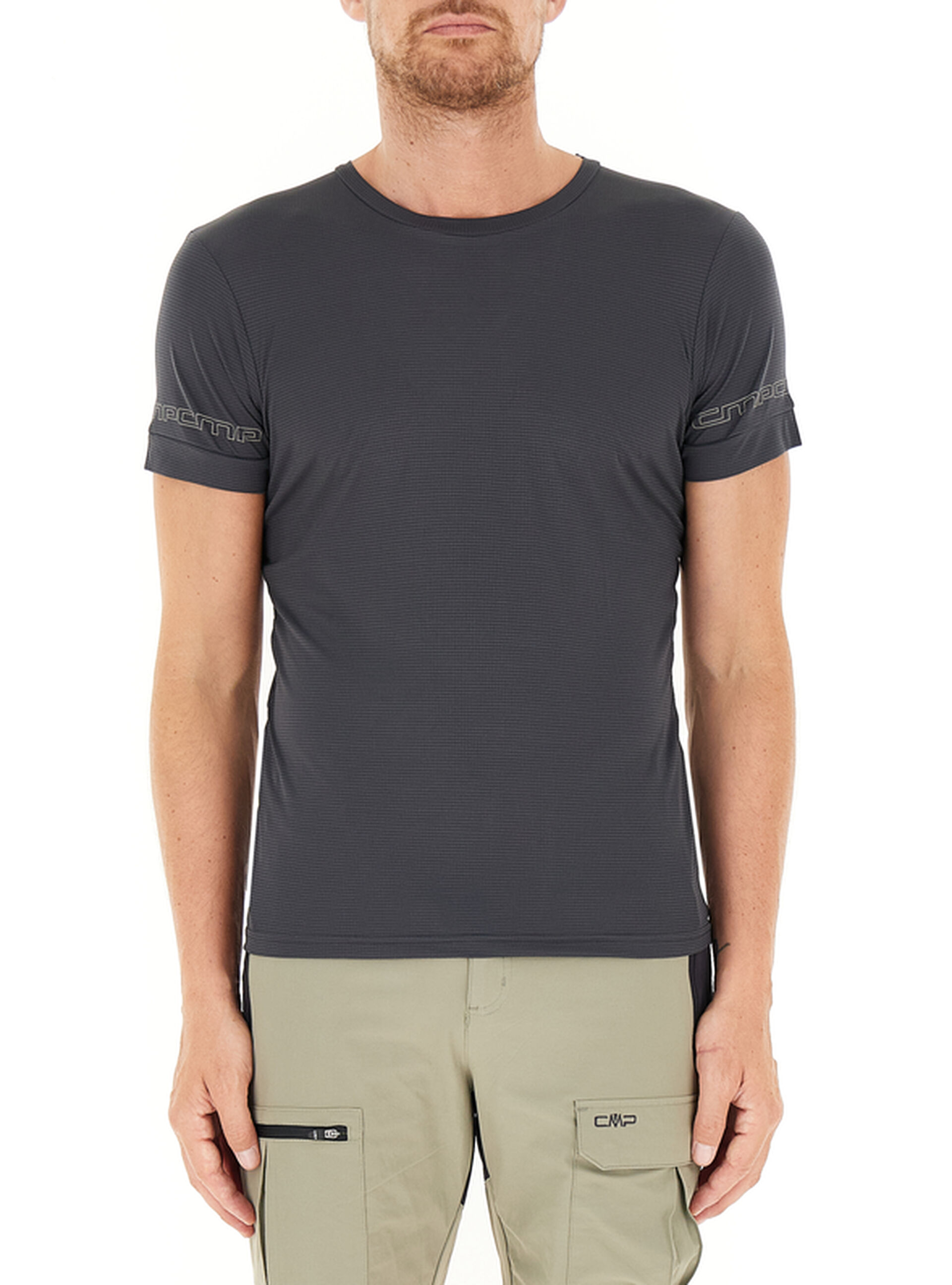 CMP T-shirt tessuto tecnico GRIGIO