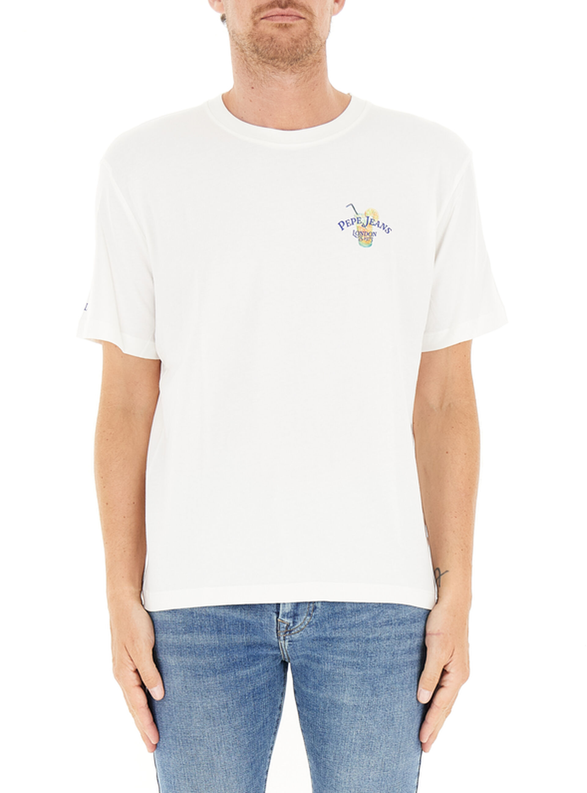 T-shirt in cotone BIANCO XL
