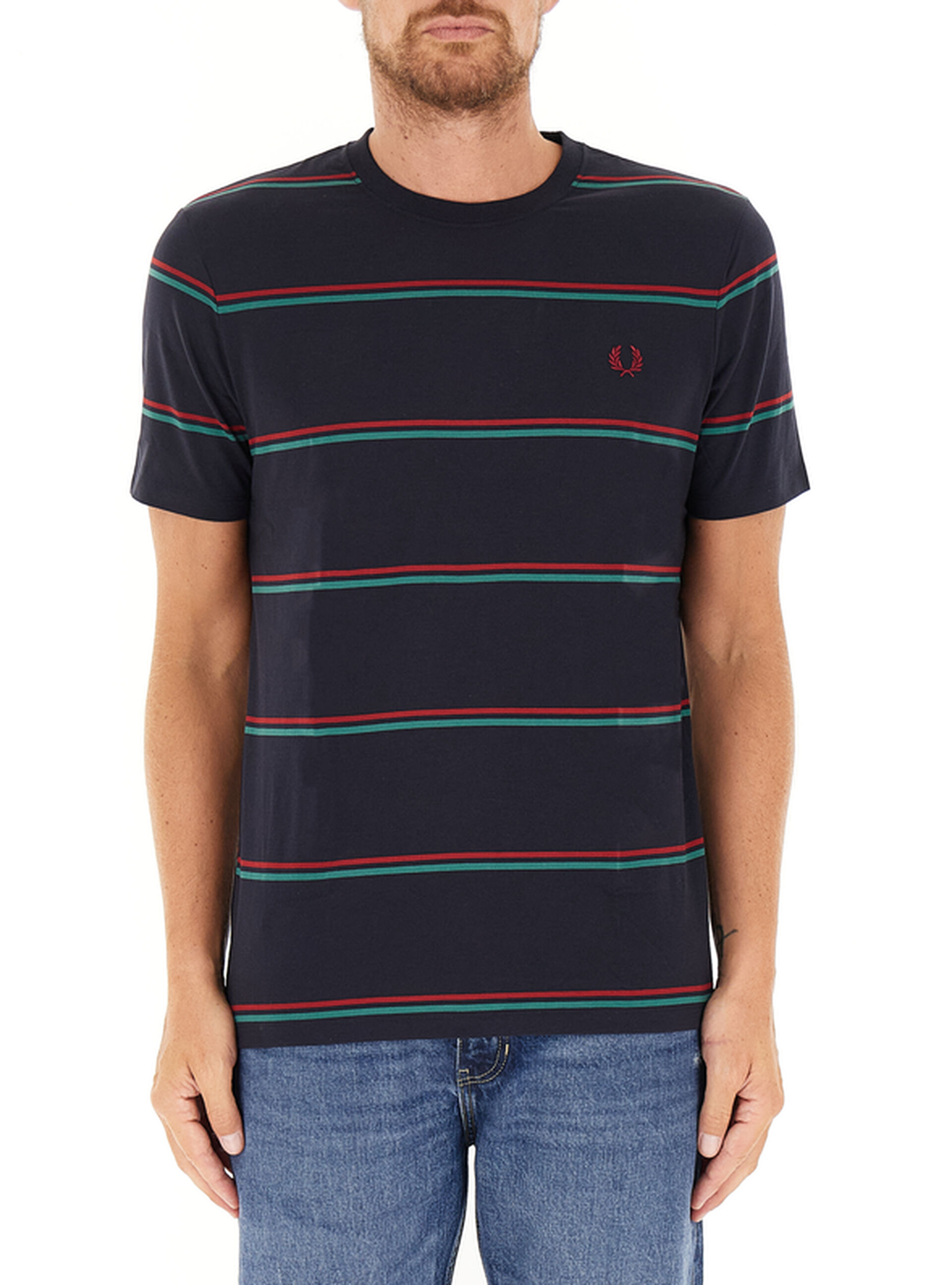 T-shirt girocollo BLU SCURO XXL