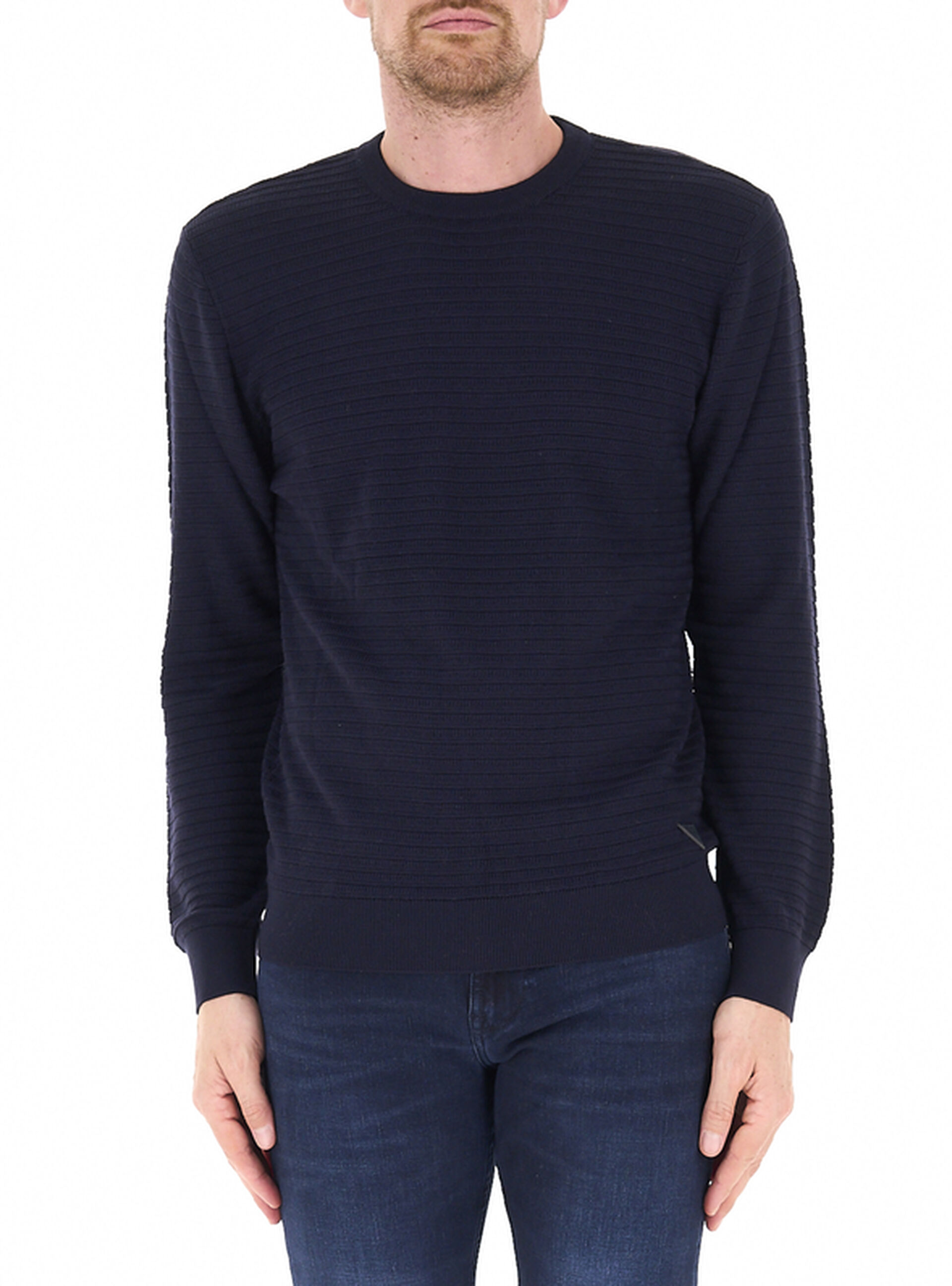 Maglia misto viscosa BLU NAVY S