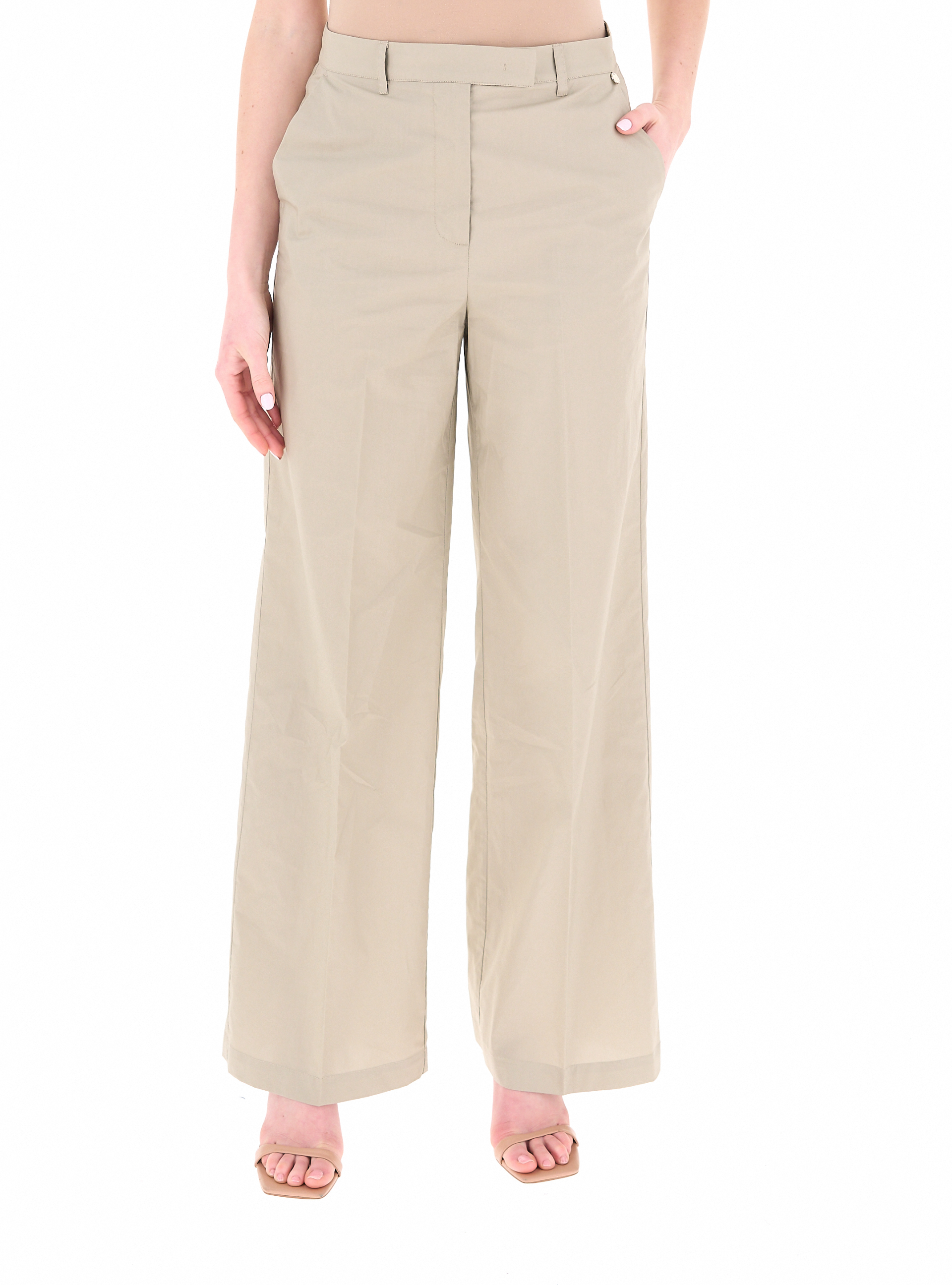 Pantalone wide leg LIU JEANS BEIGE 46