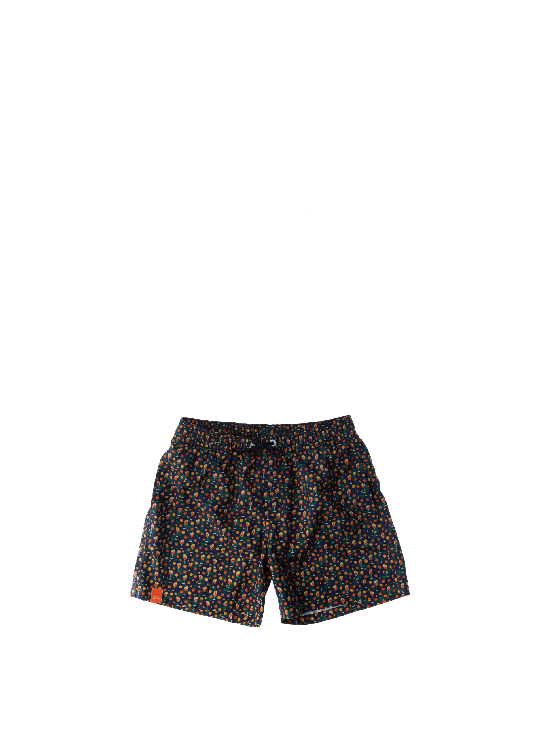 SUN68 Shorts da bagno NERO