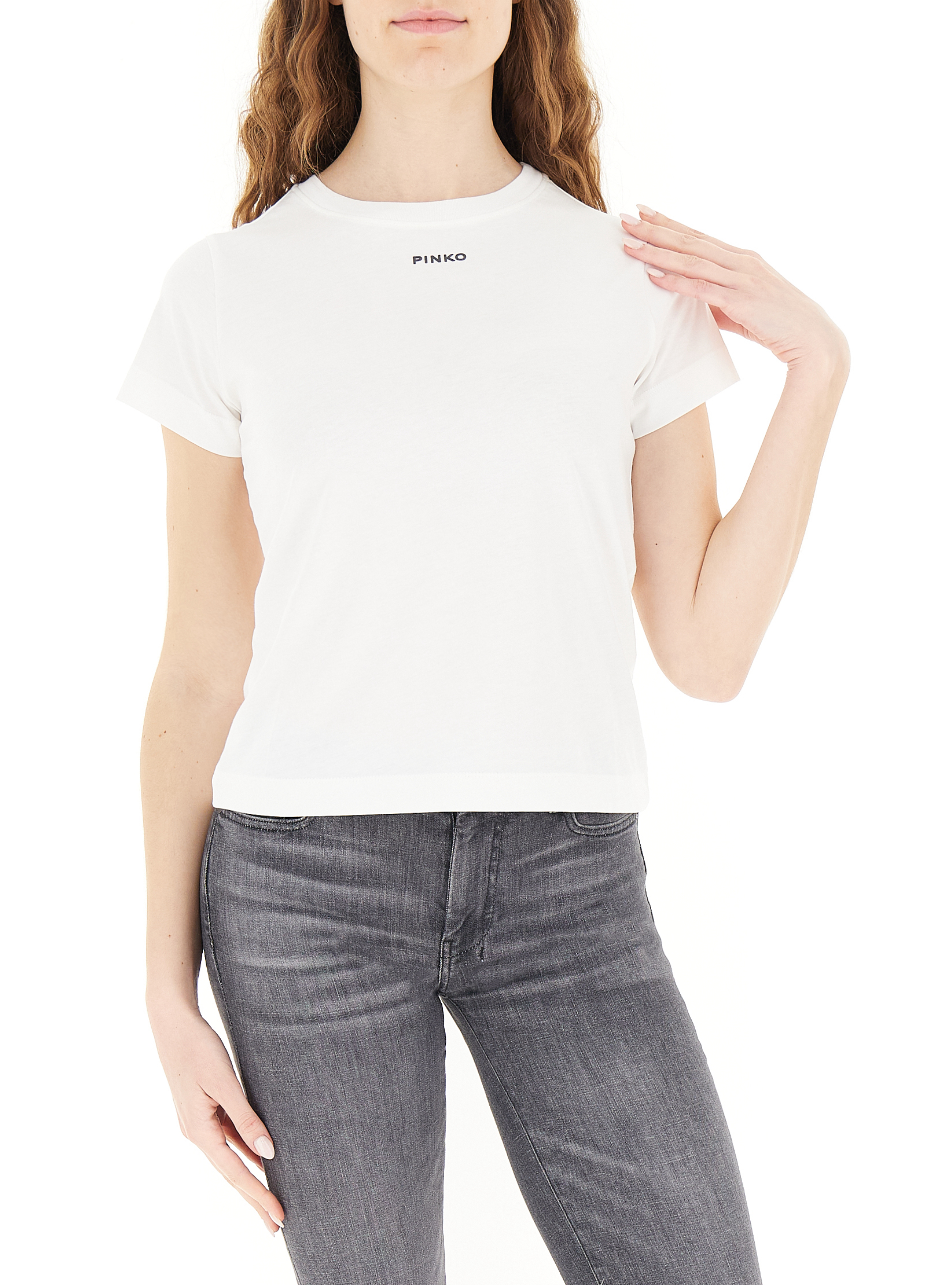 Pinko T-shirt girocollo BIANCO
