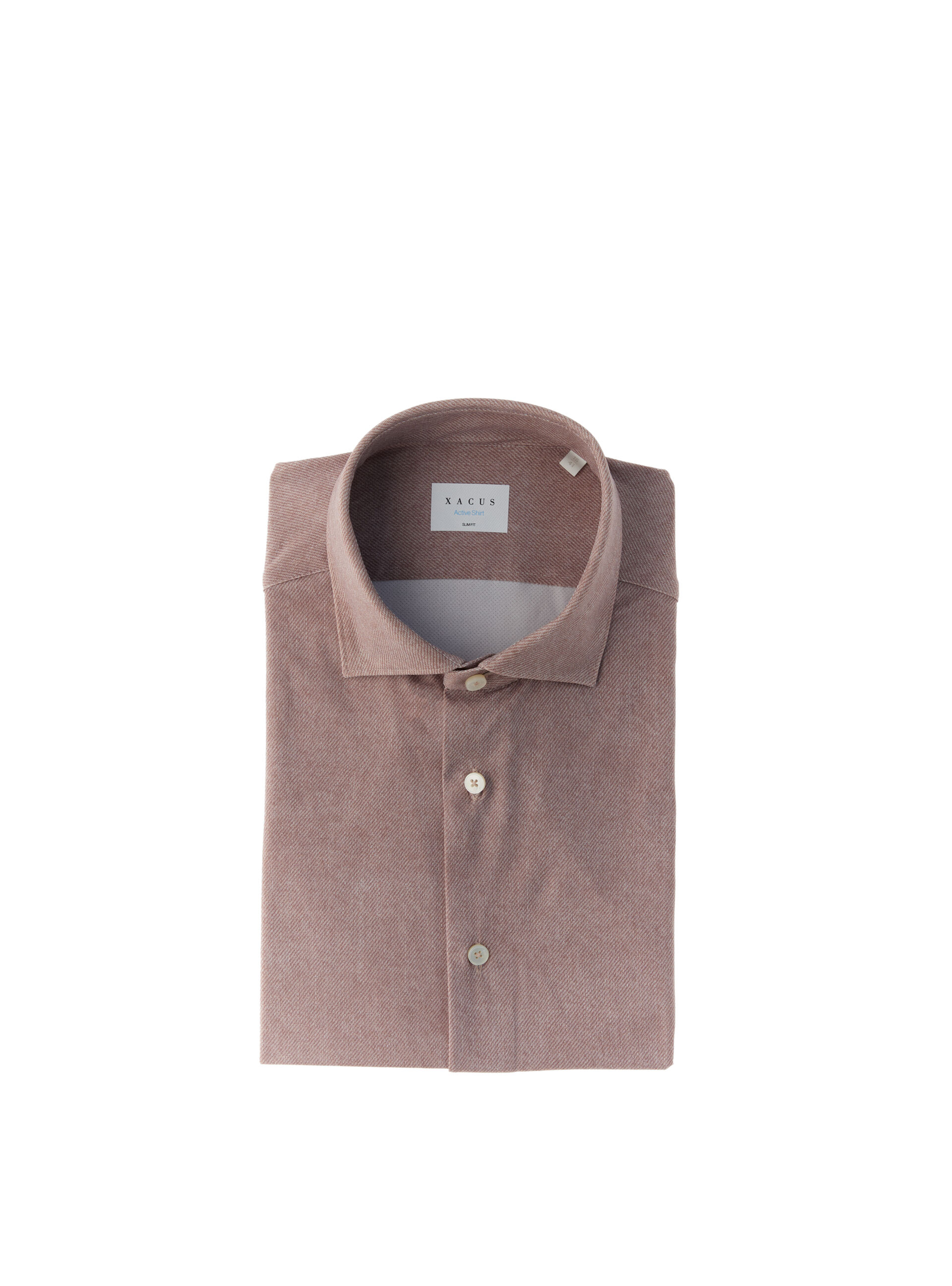 XACUS Camicia active slim BORDEAUX