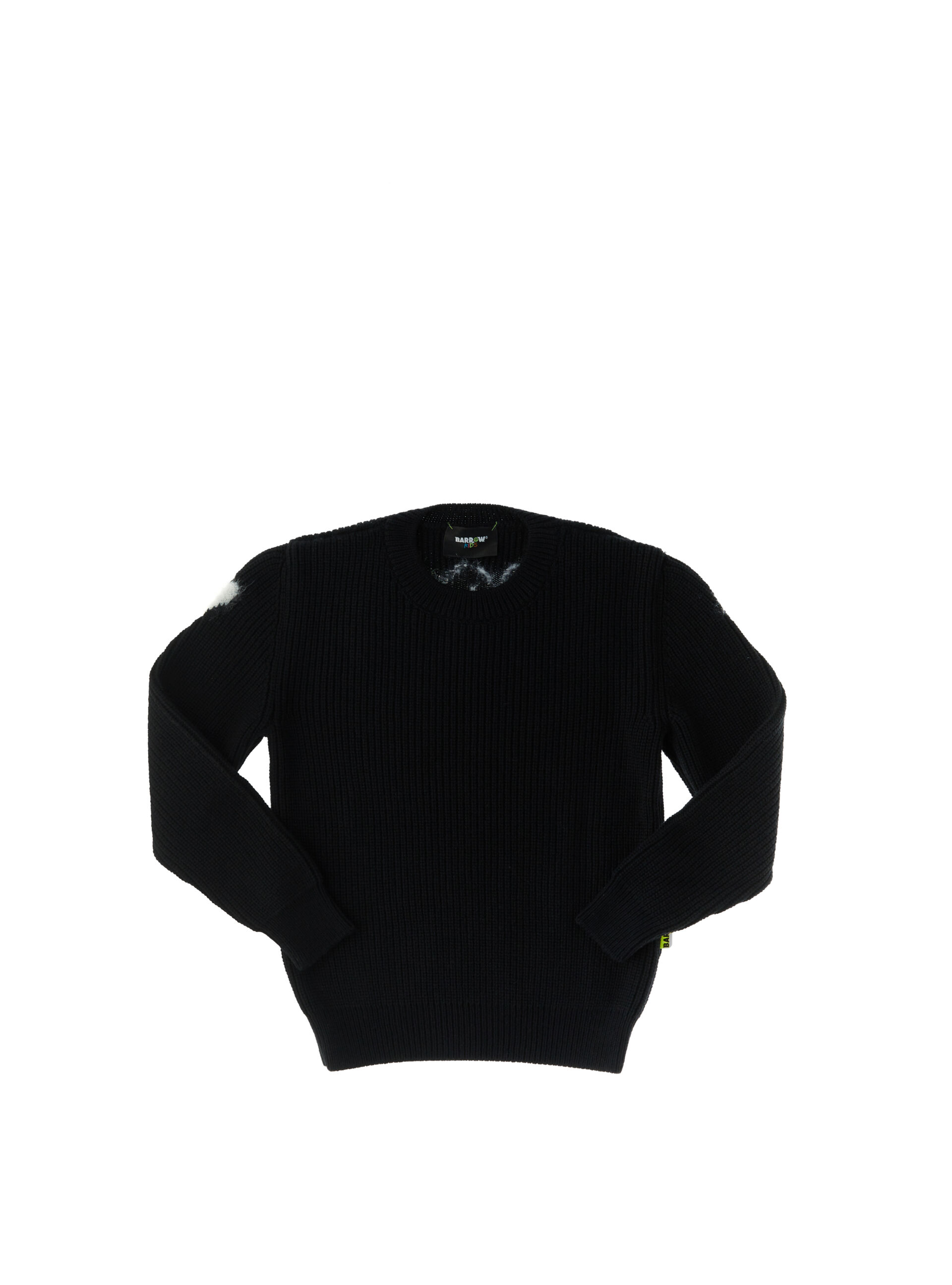 BARROW Maglione misto lana NERO