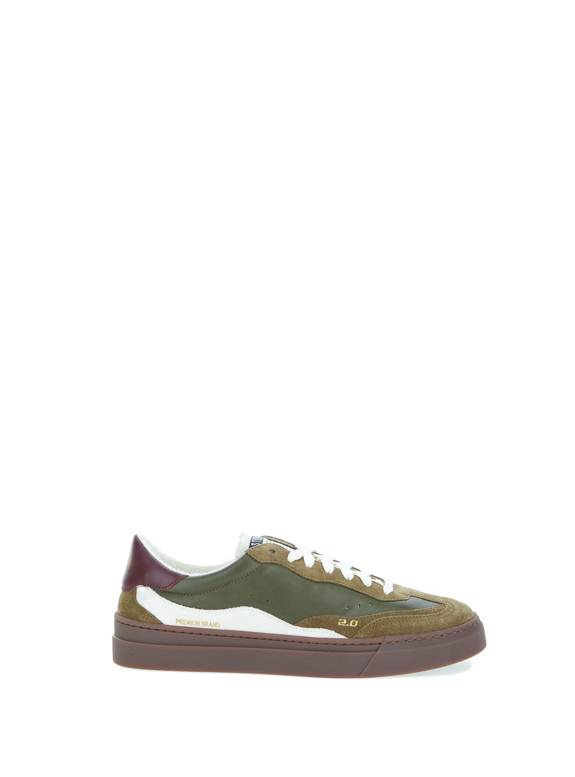 STOKTON Sneakers in pelle VERDE