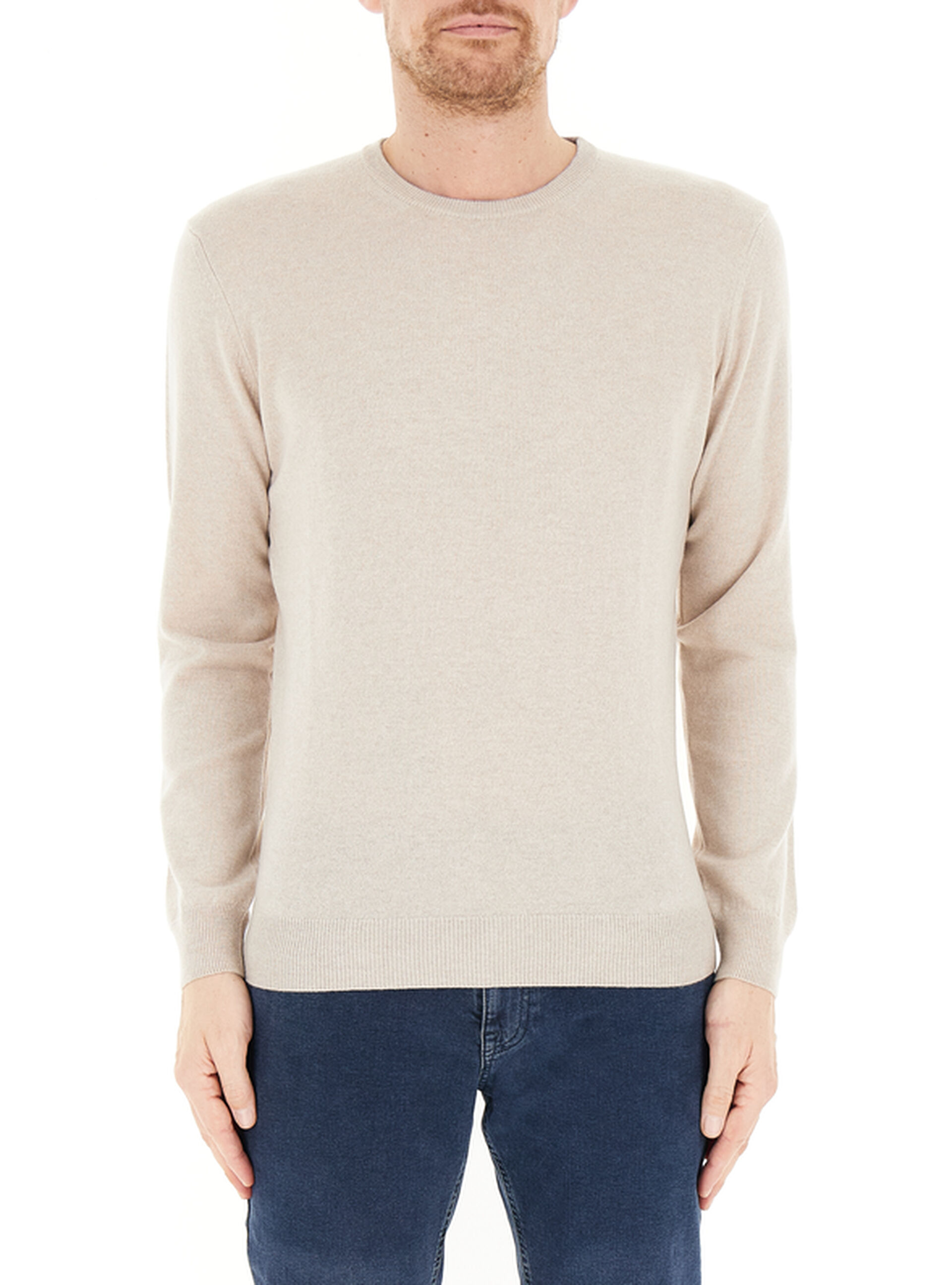 Maglia girocollo CHAMPAGNE