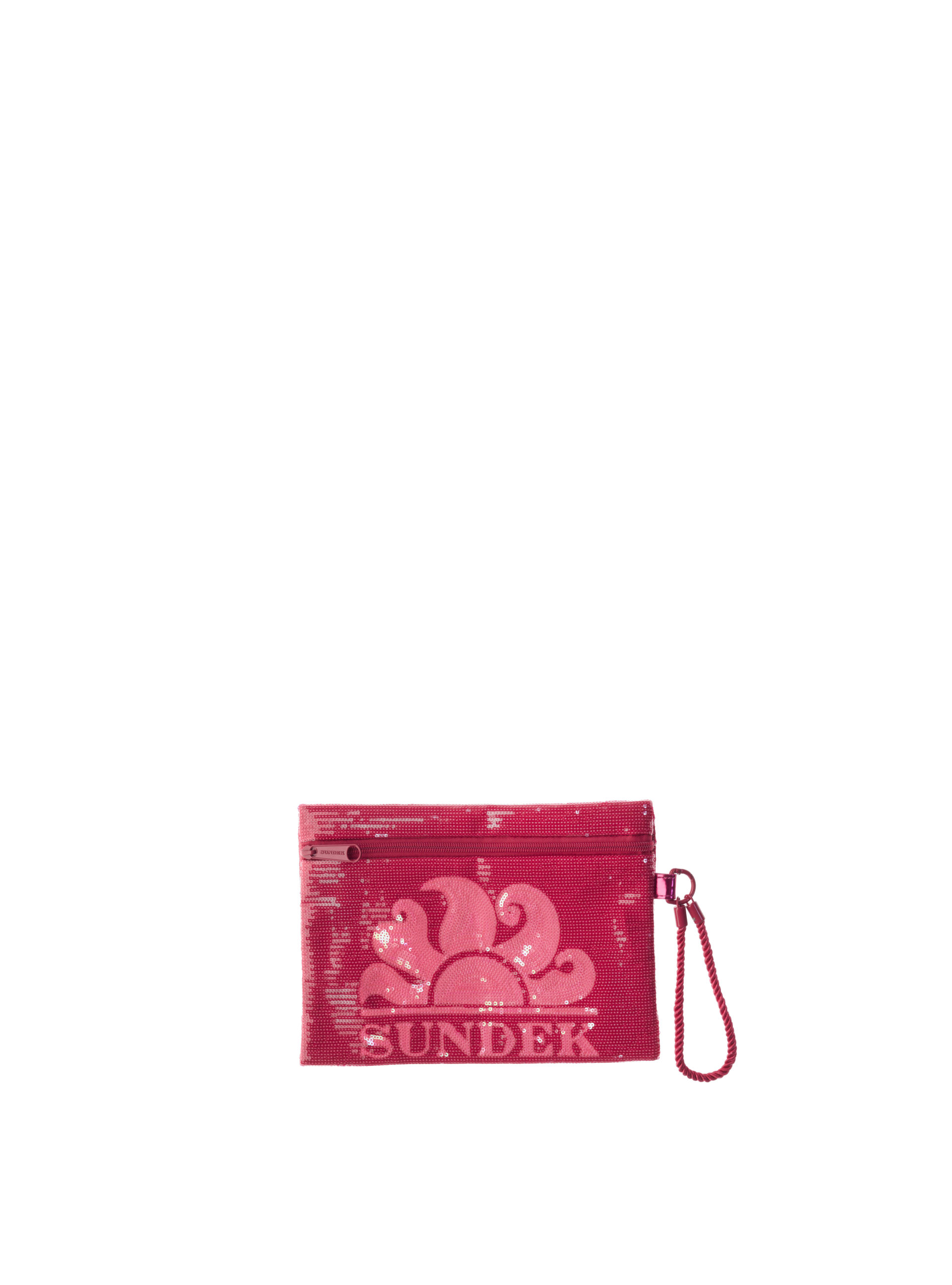 Pochette con paillettes FUCSIA U