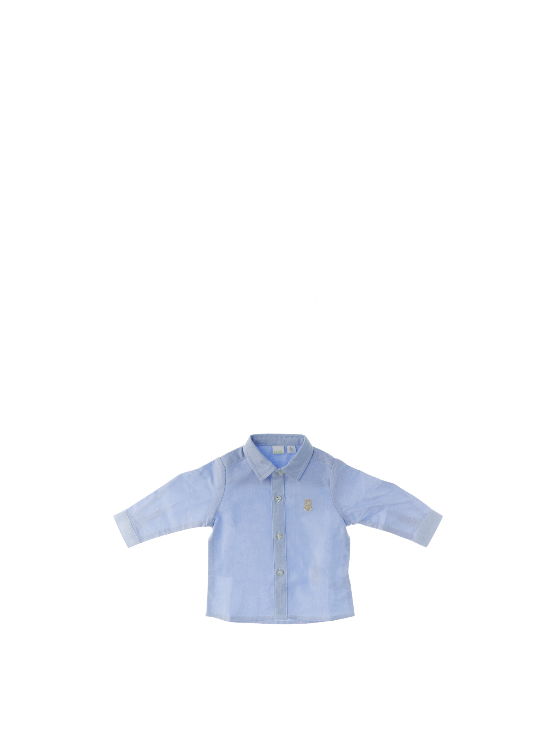 Camicia in cotone NURSERY AZZURRO OXFORD