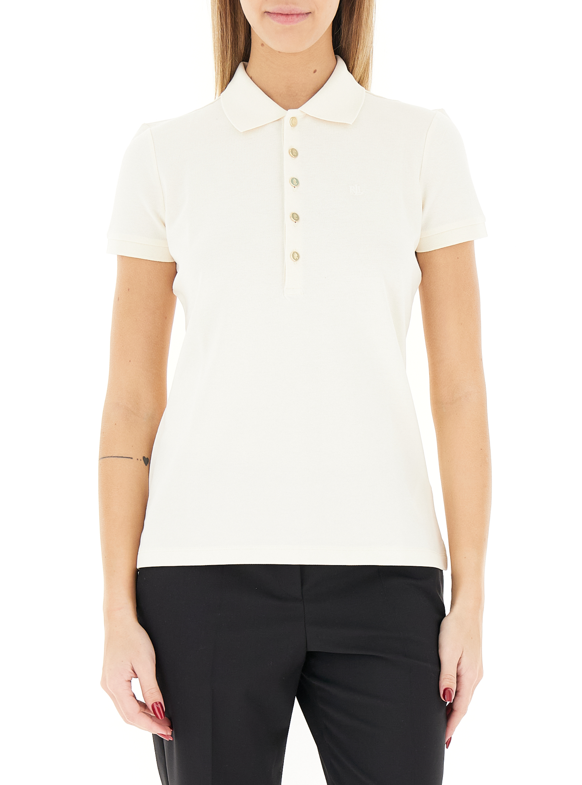 Polo maniche corte LAUREN BURRO