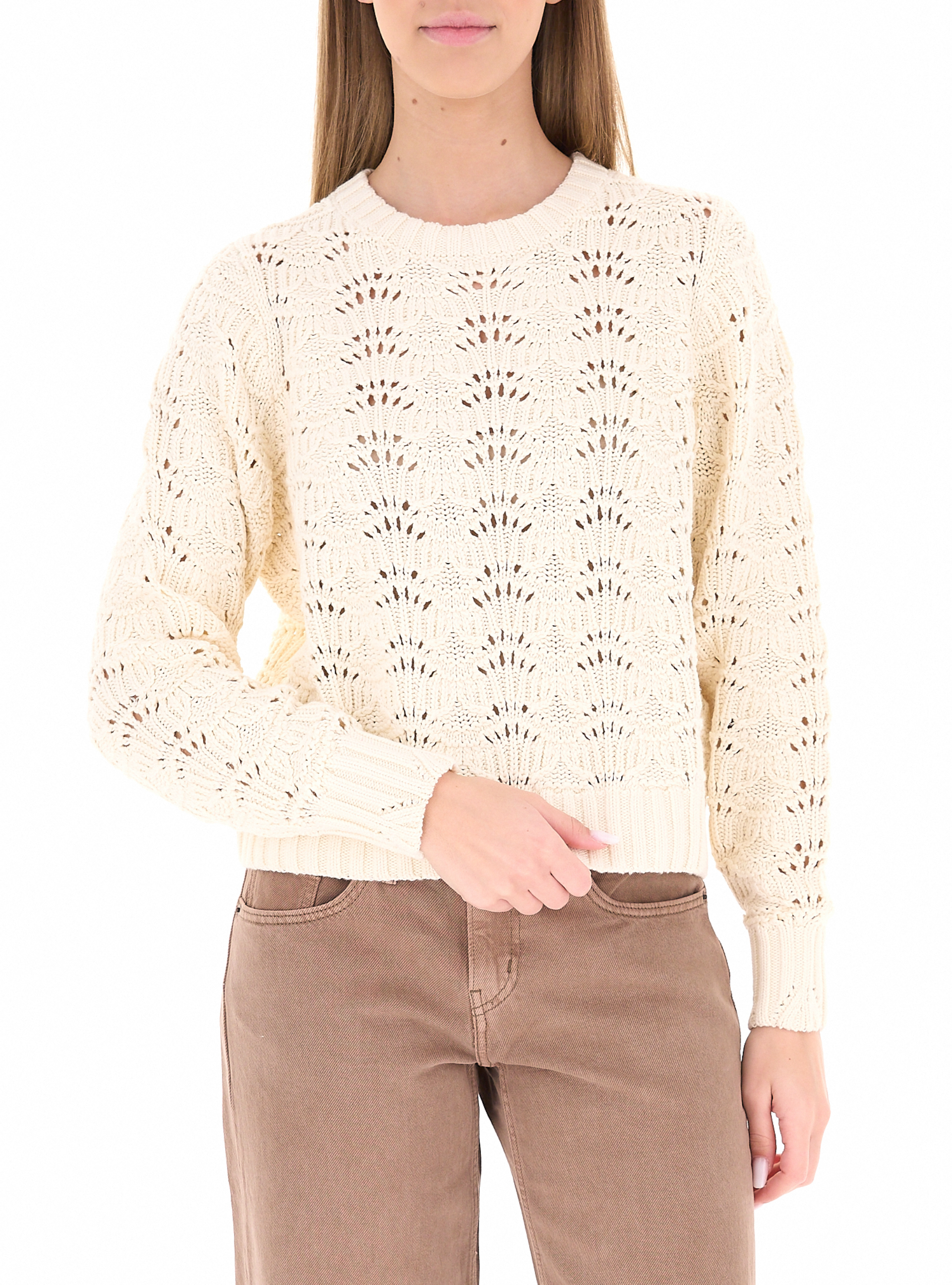 Maglione in cotone LEVI'S CREMA