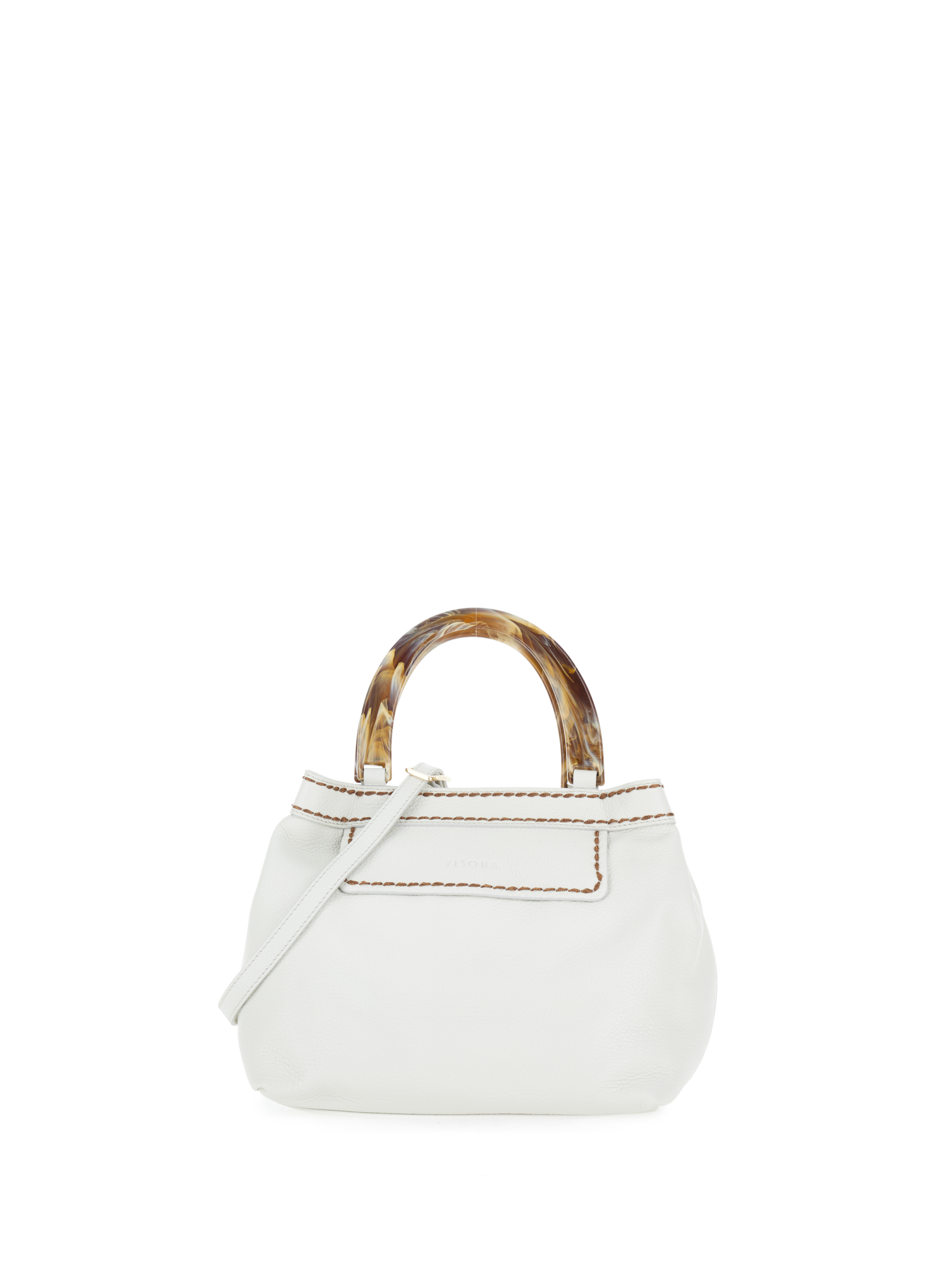 Borsa in pelle AVORIO