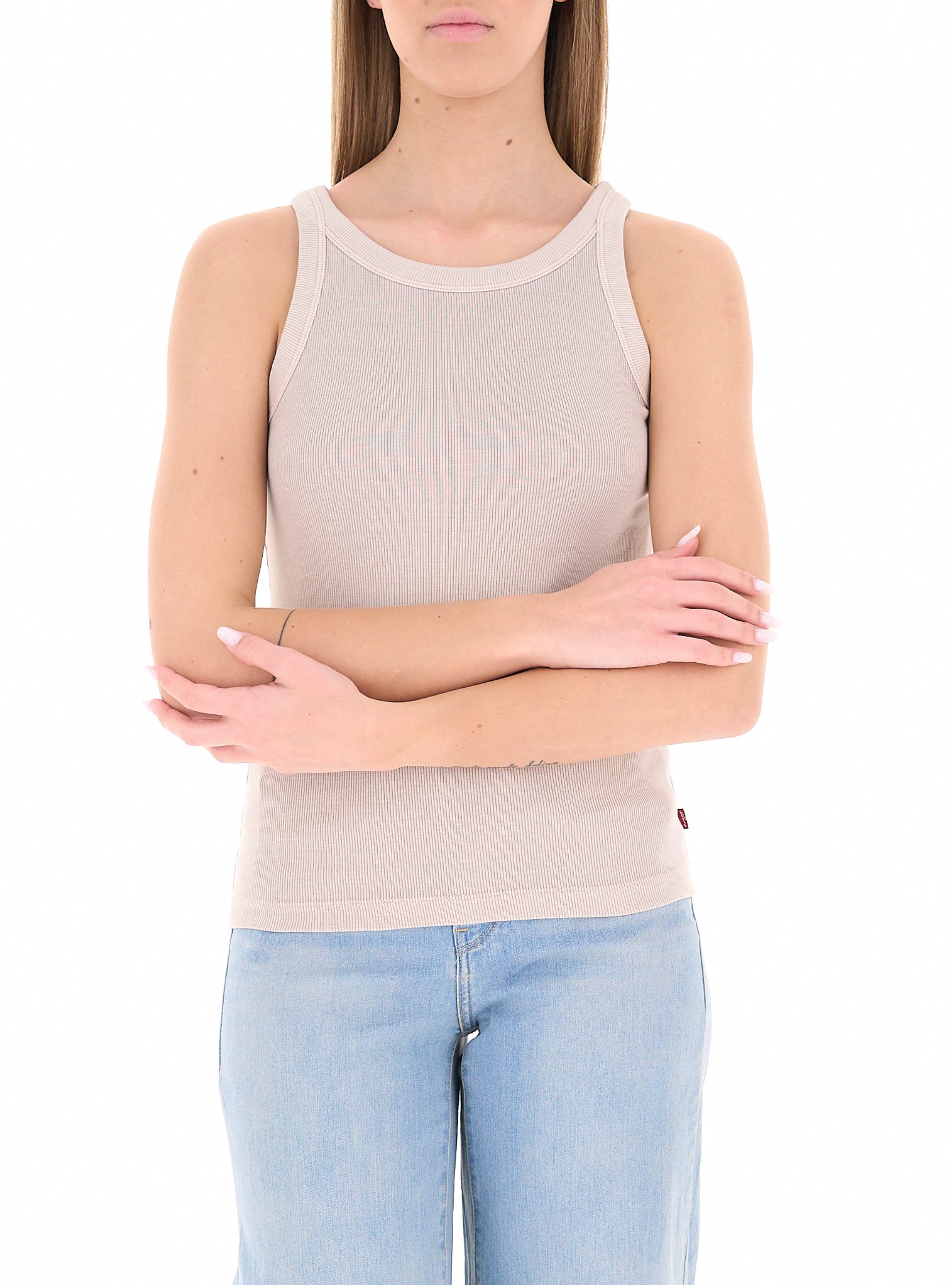 Canotta a costine LEVI'S BEIGE