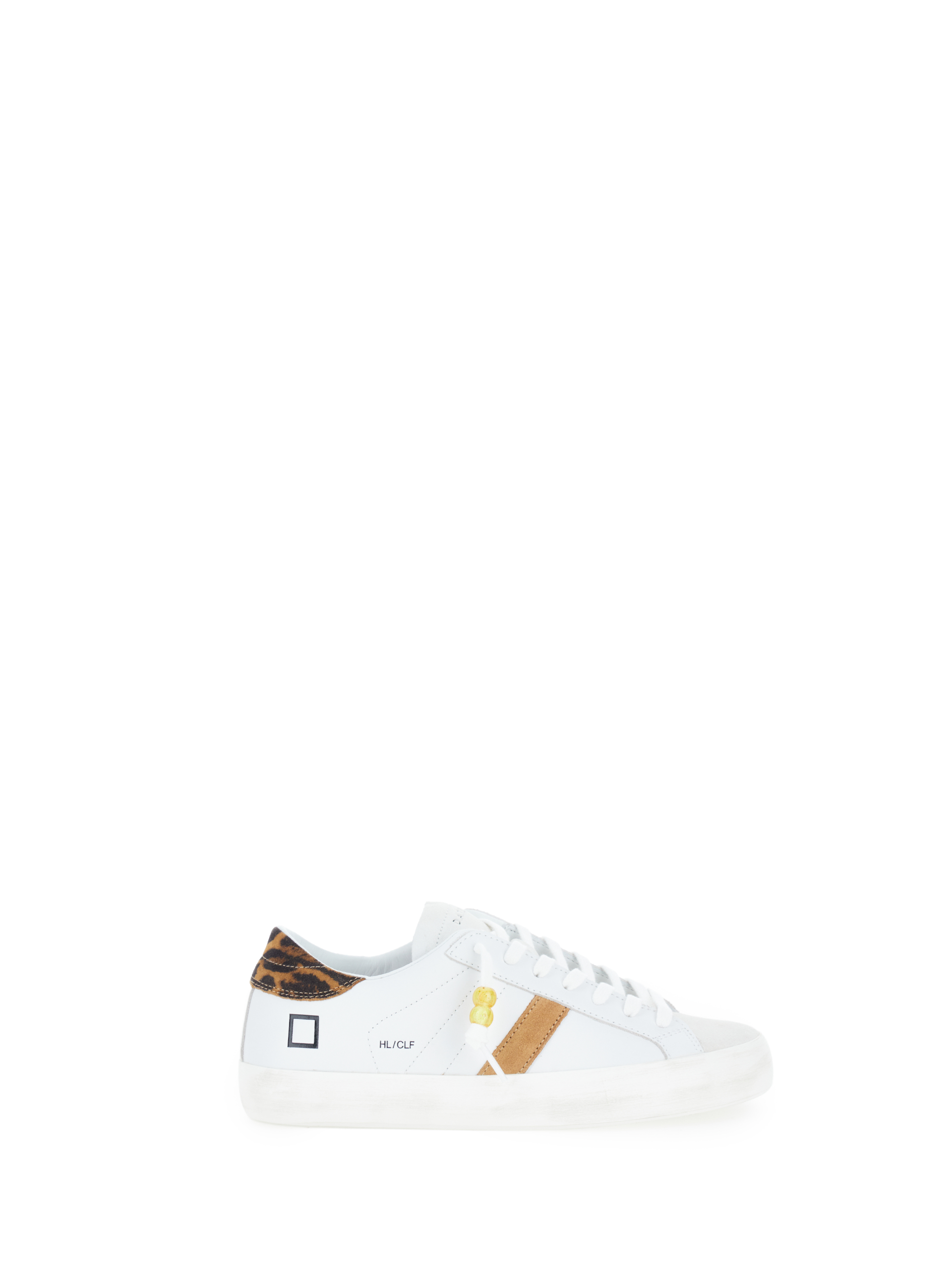 DATE Sneakers Hill Low Calf BIANCO