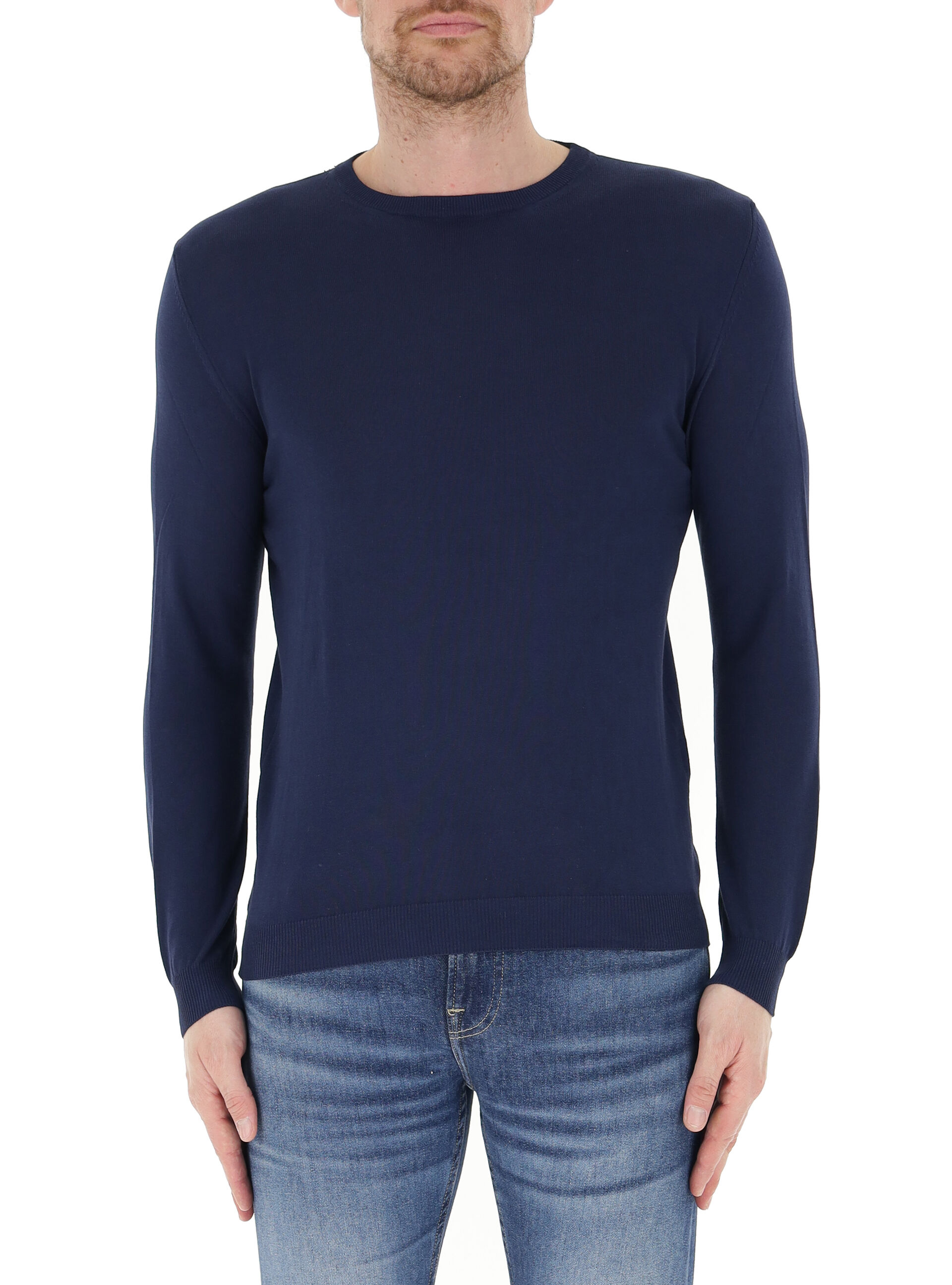 QB24 Maglia in cotone BLU