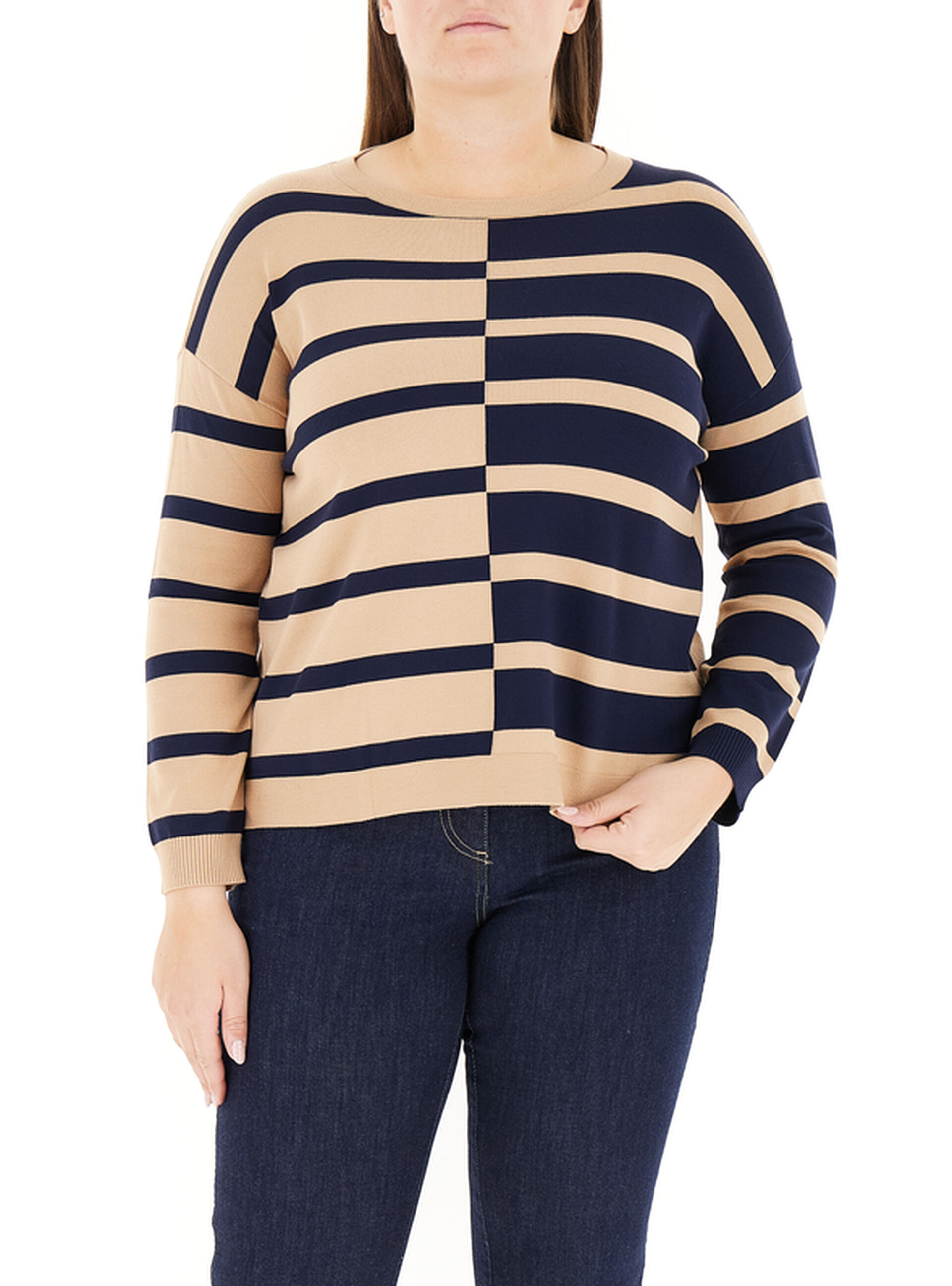 Maglia girocollo BLU NAVY XL