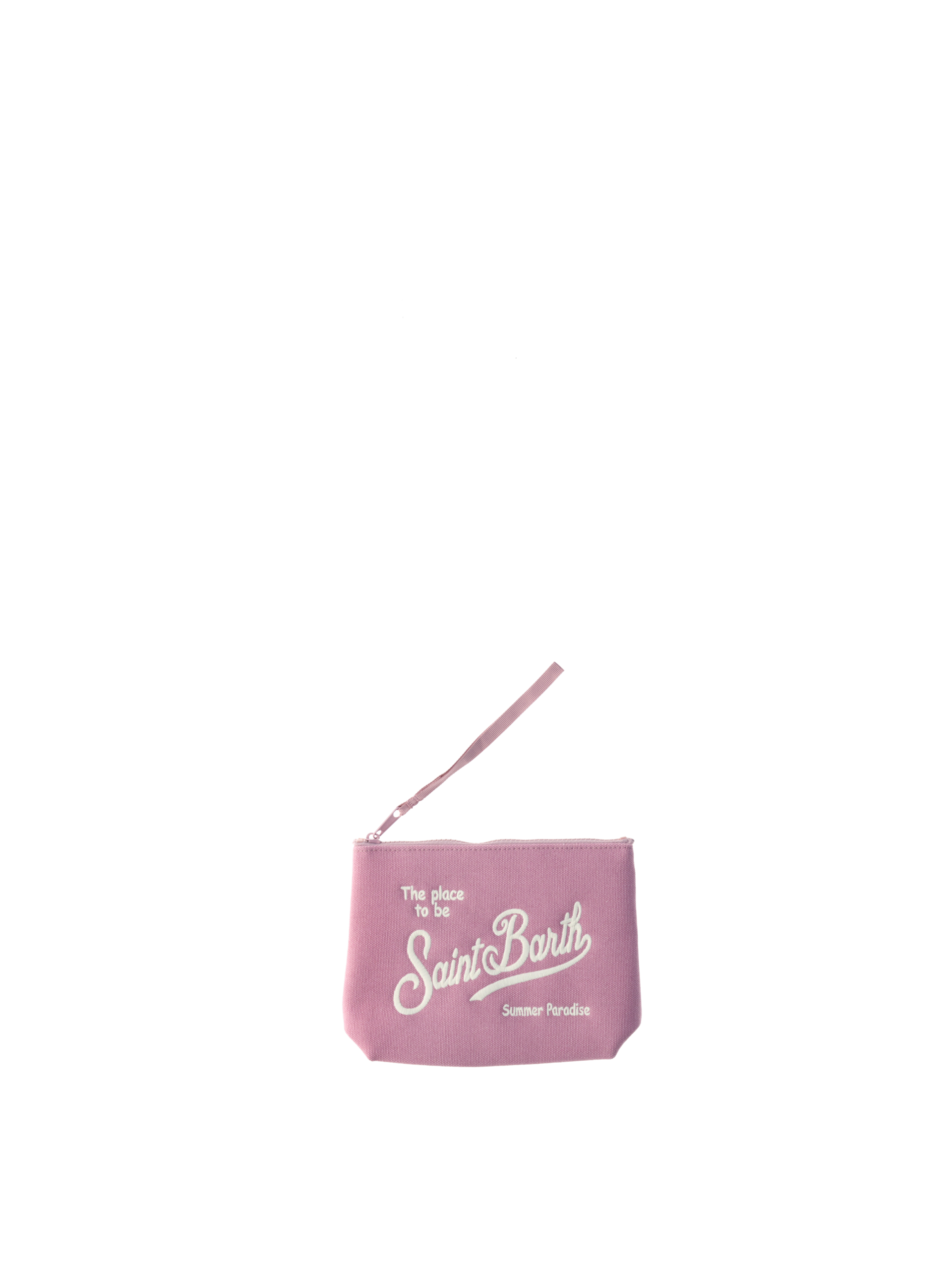 Pochette in tessuto ROSA U