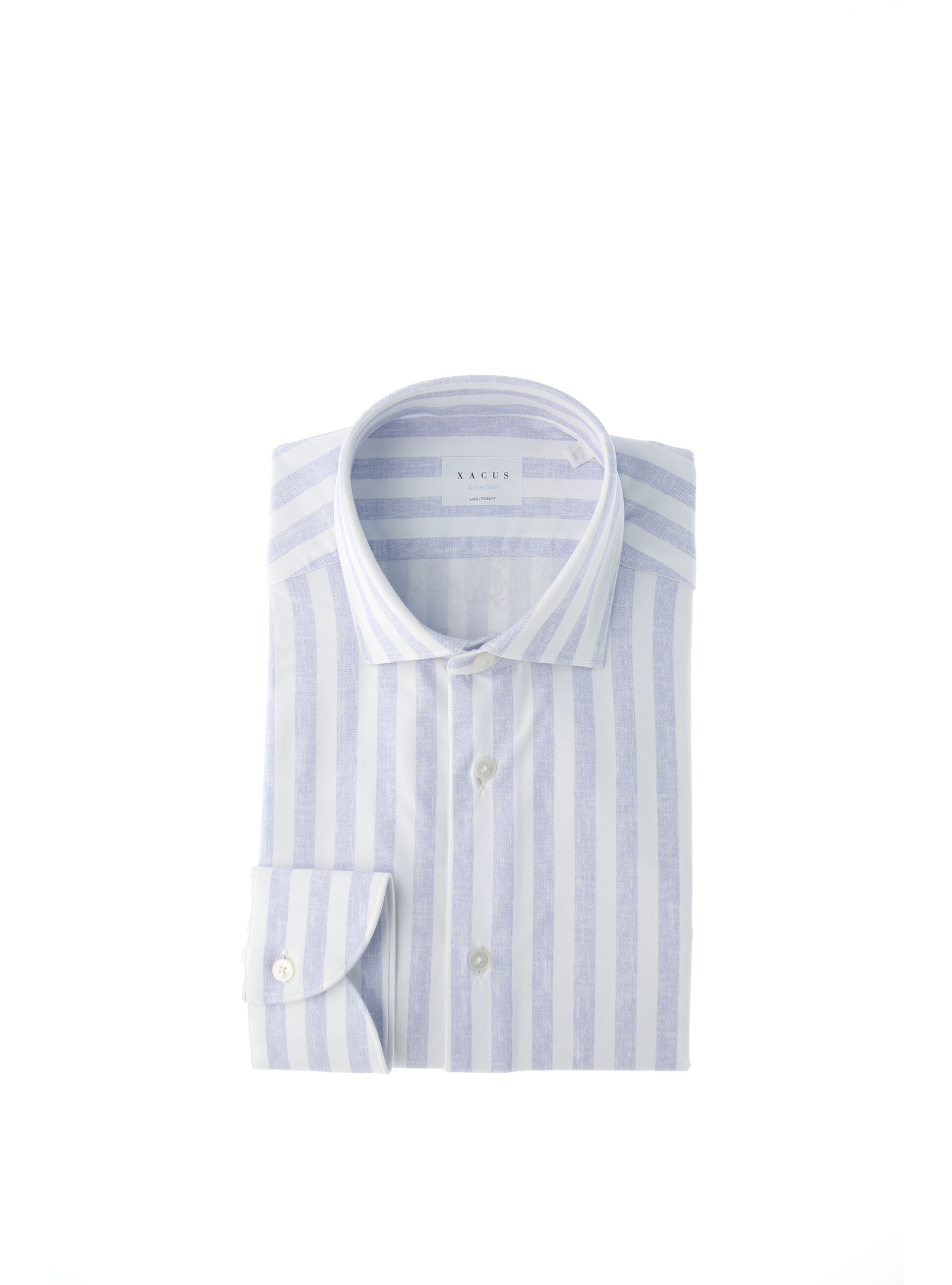XACUS Camicia active AZZURRO