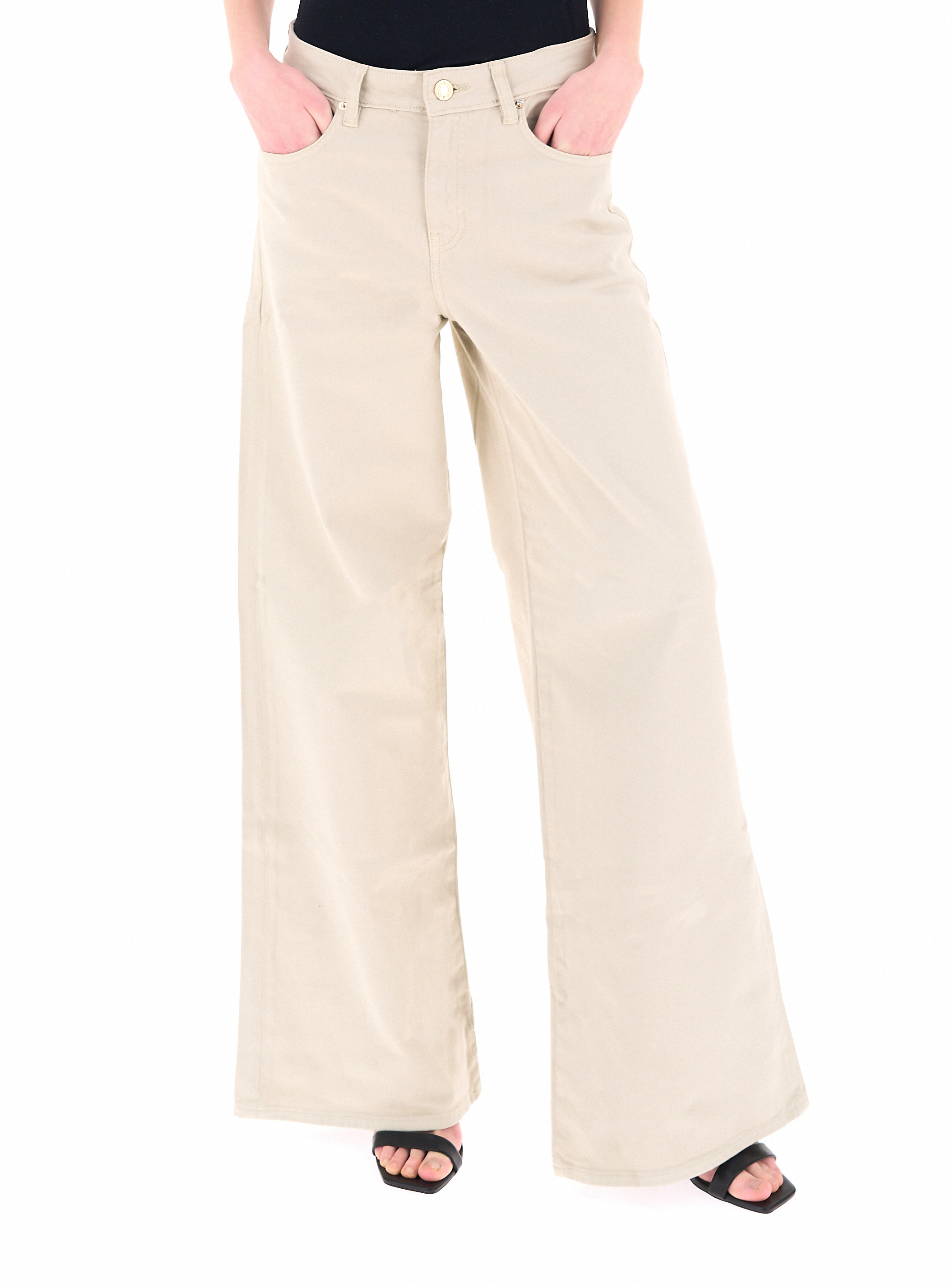 Jeans in cotone CHAMPAGNE