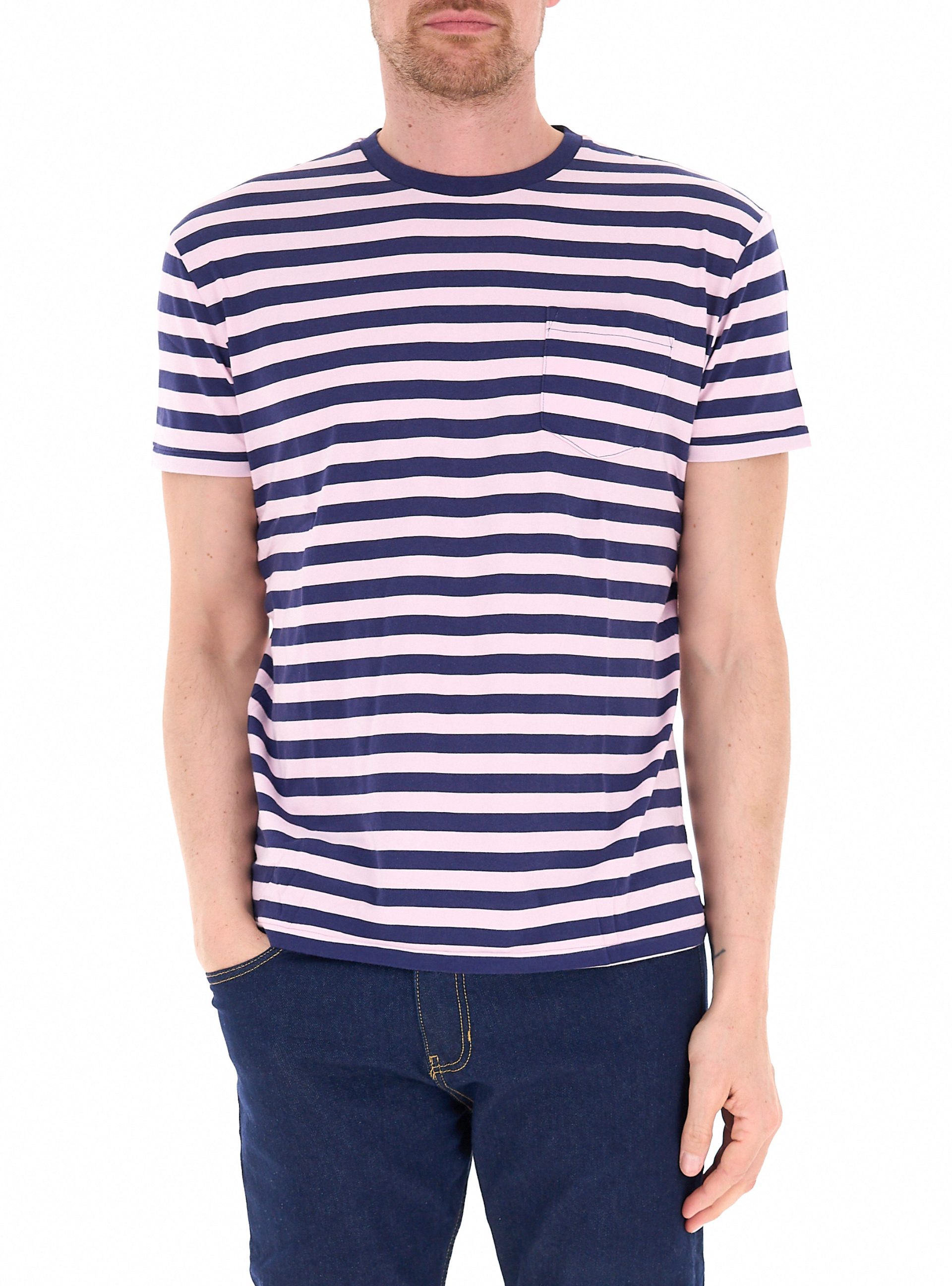 T-shirt girocollo POLO BLU M