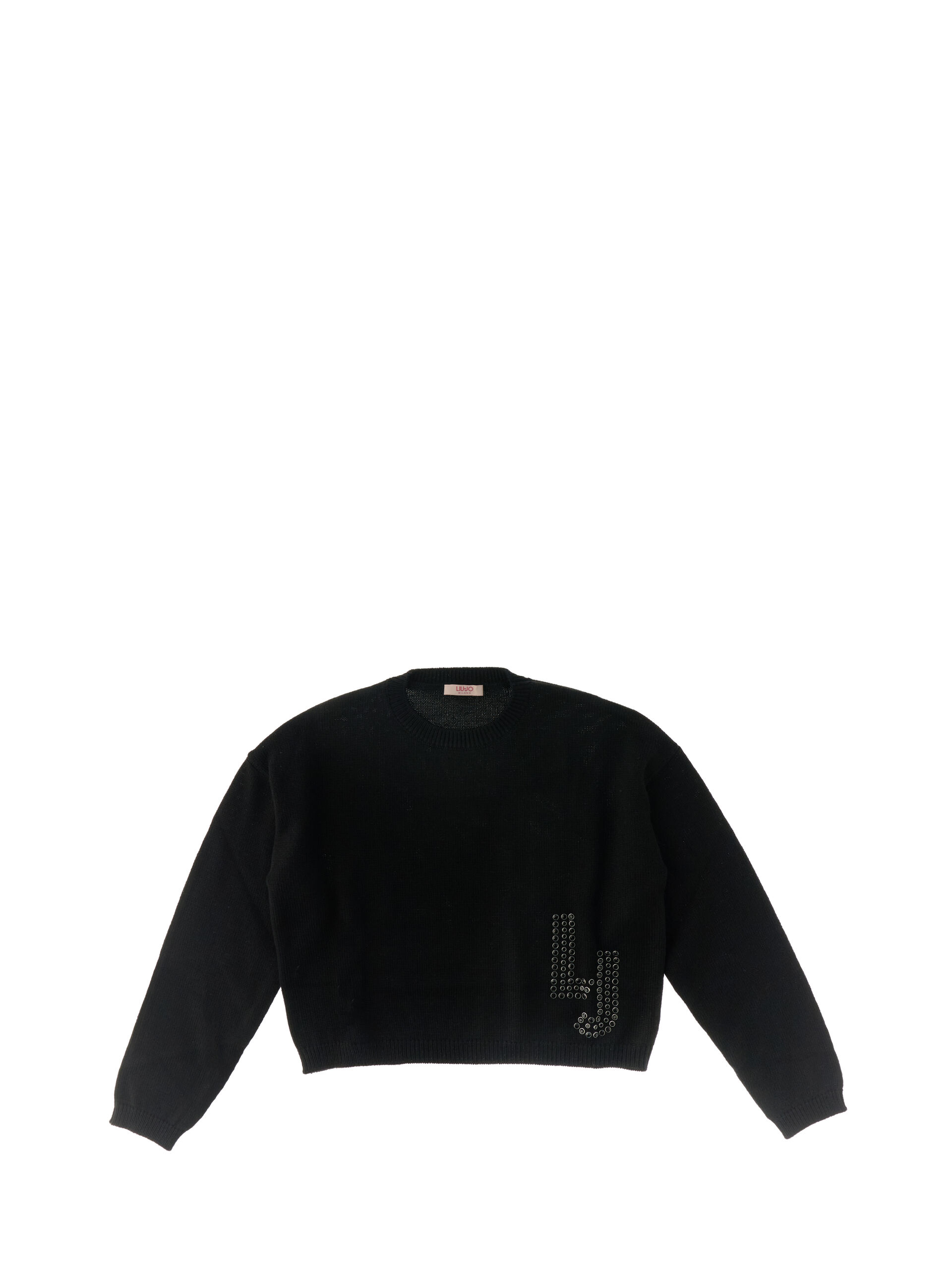 Maglione girocollo JUNIOR NERO