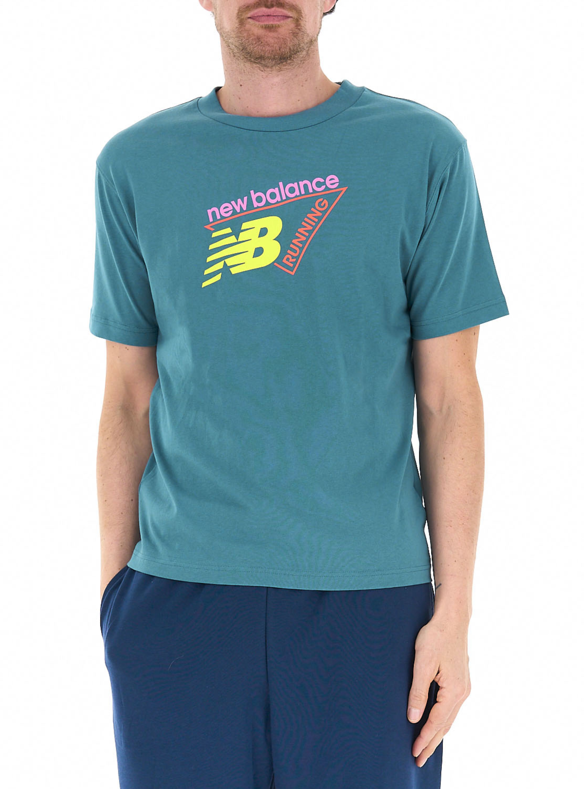 T-shirt girocollo PAVONE S